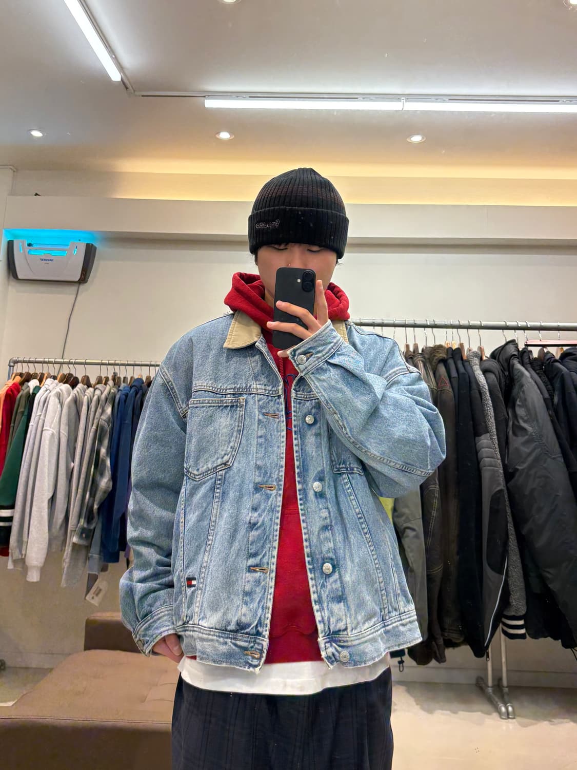 90s 타미힐피거 트러커 자켓 상품이미지9