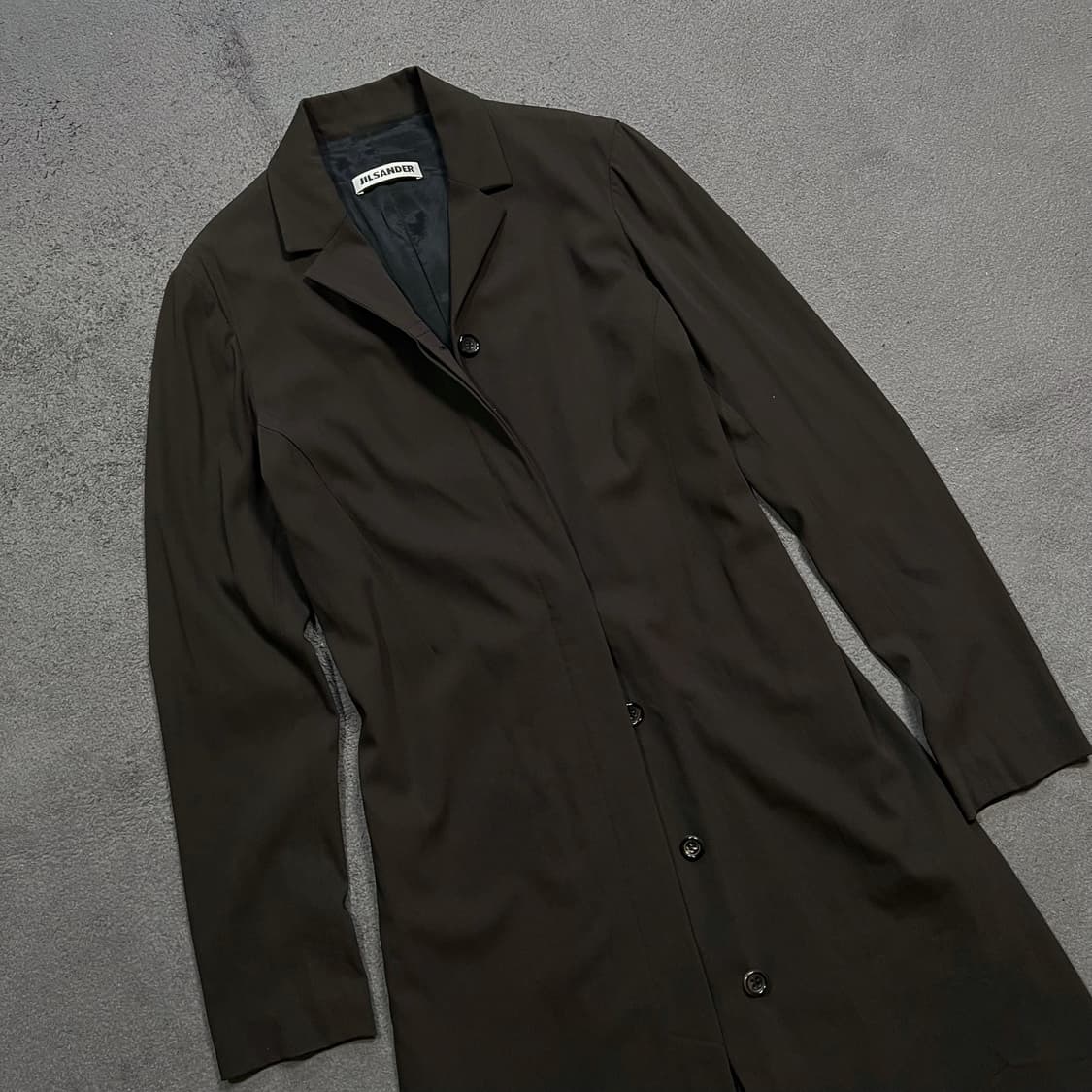 JIL SANDER 질샌더 레이온 롱 자켓 코트 상품이미지1