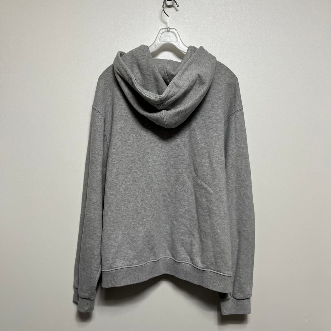 우알롱 후드집업 그레이 S 상품이미지6
