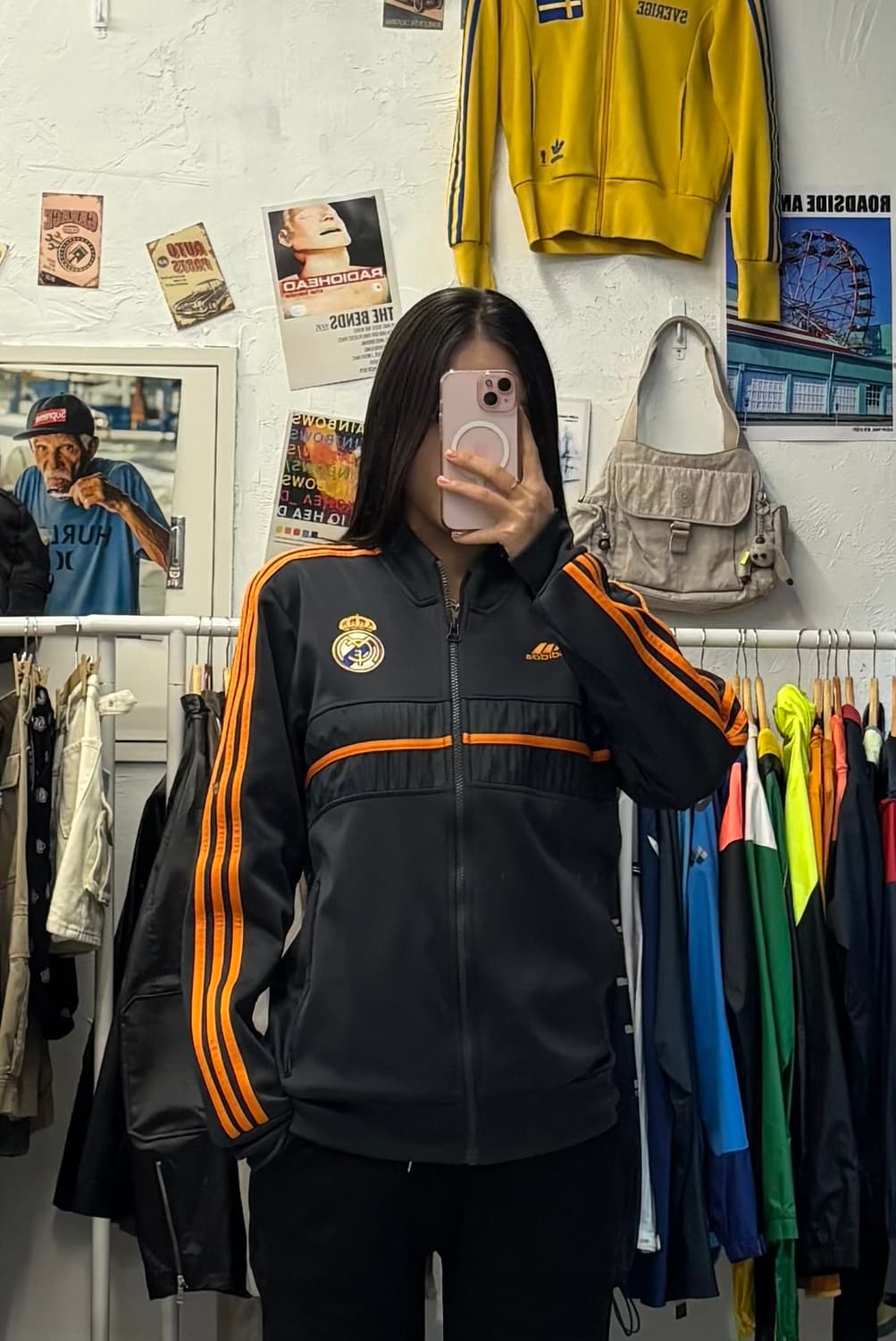 아디다스 로고 레알마드리드 트랙탑 져지 S 상품이미지1