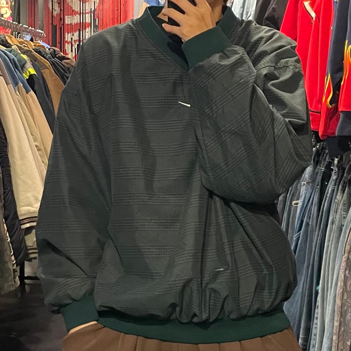 [IM] Nike 나이키 딥그린 체크 웜업 상품이미지6