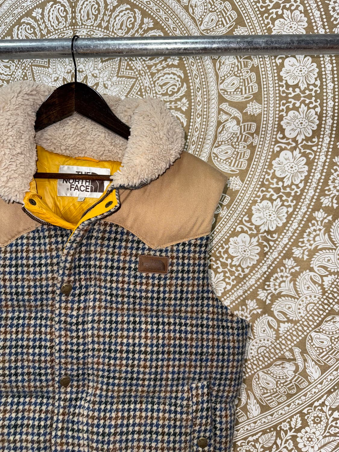 노스페이스 서밋시리즈 구스다운 체크 패딩조끼 상품이미지4