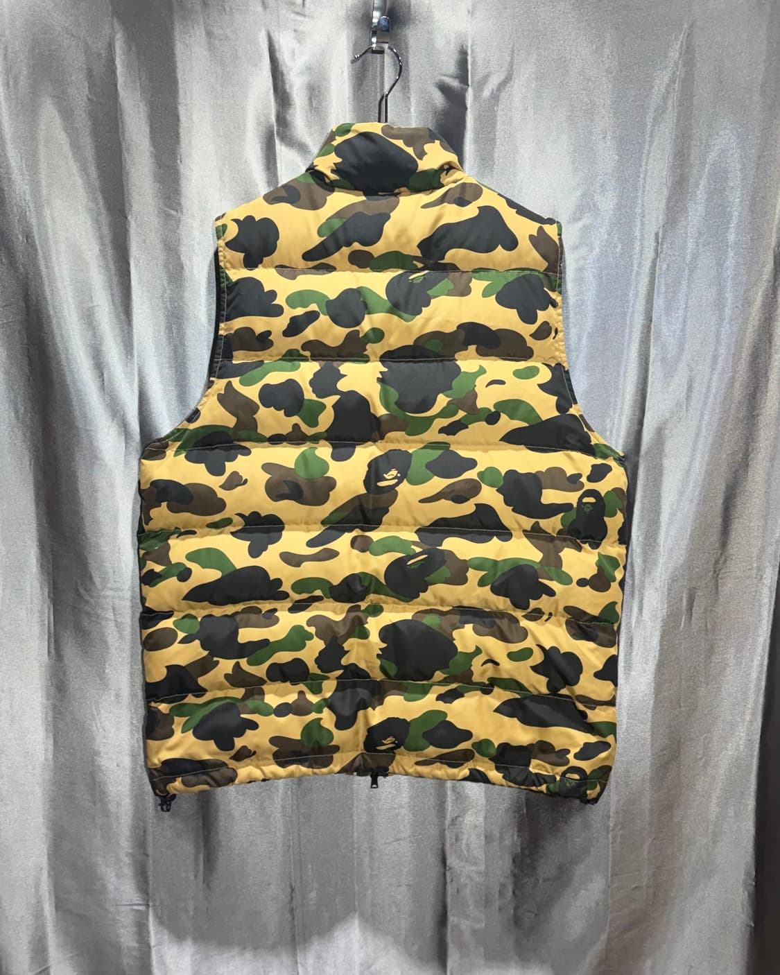 XL 베이프 황계 1st 카모플라주 패딩 베스트 상품이미지3