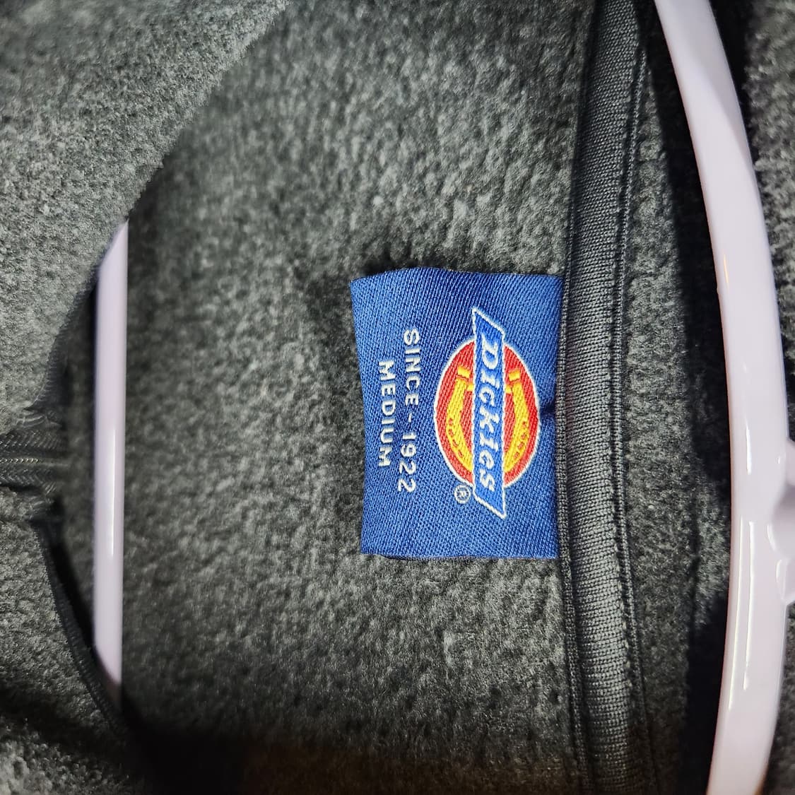 디키즈 로고 후리스 집업 M(남여공용) 상품이미지4