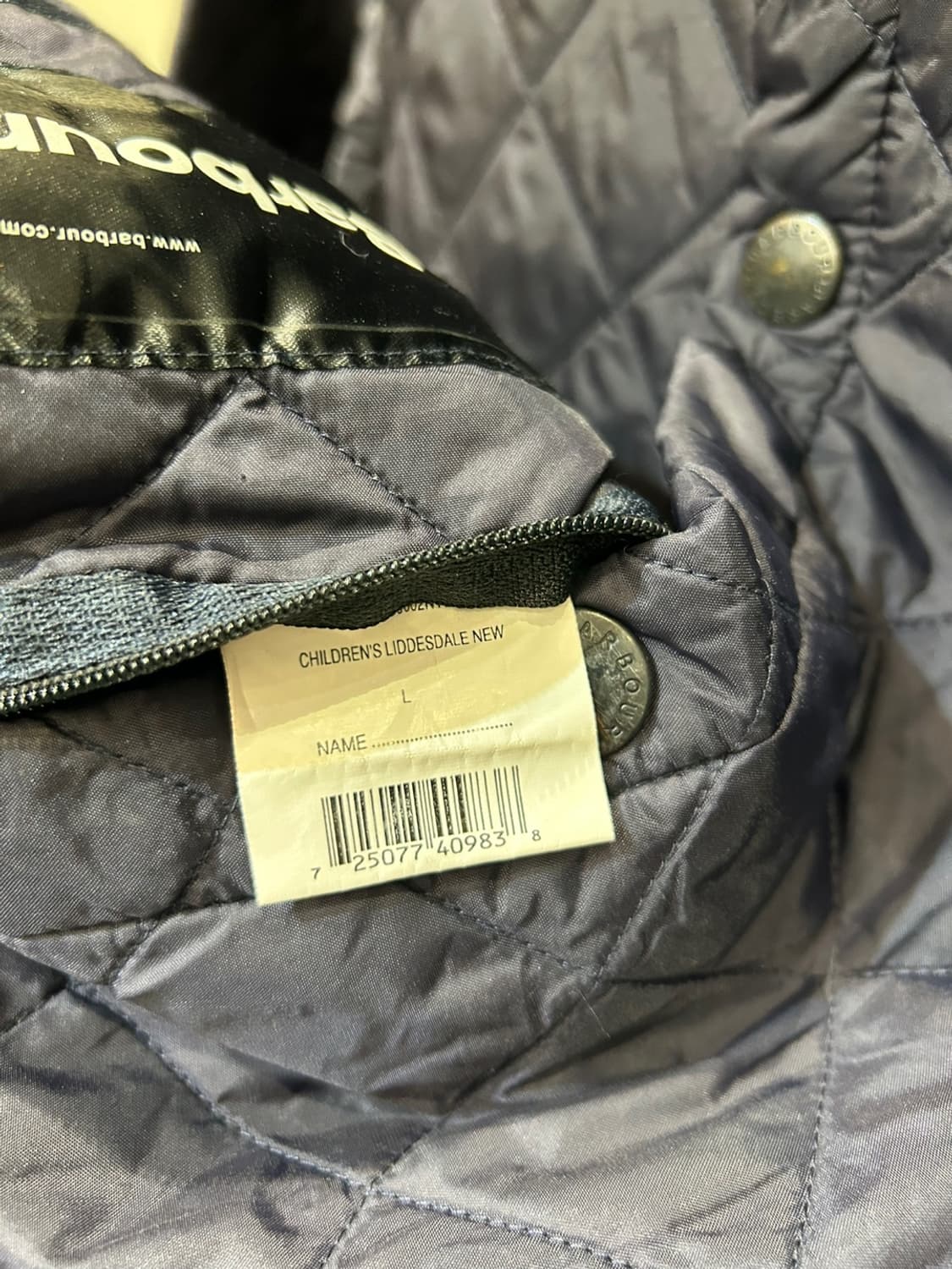 Barbour 퀄팅 자켓 상품이미지5