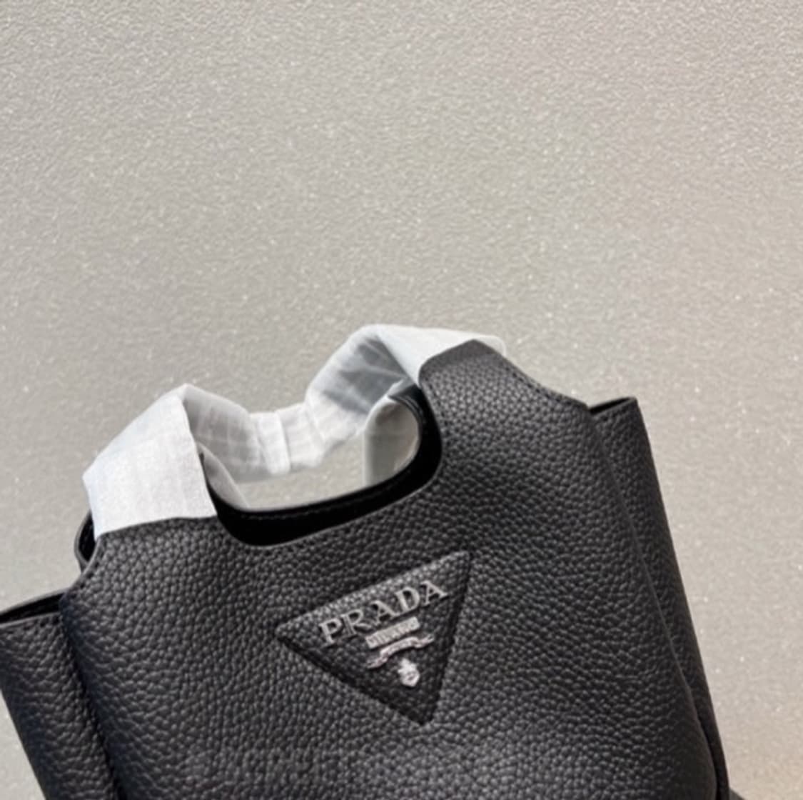 프라다 뷰티 레더 미니 토드백 블랙 풀박스 무료배송 상품이미지8