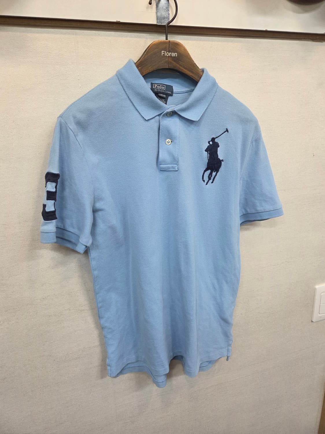 폴로랄프로렌 주니어 빅포니 카라반팔 14 16 성인 xs 상품이미지5