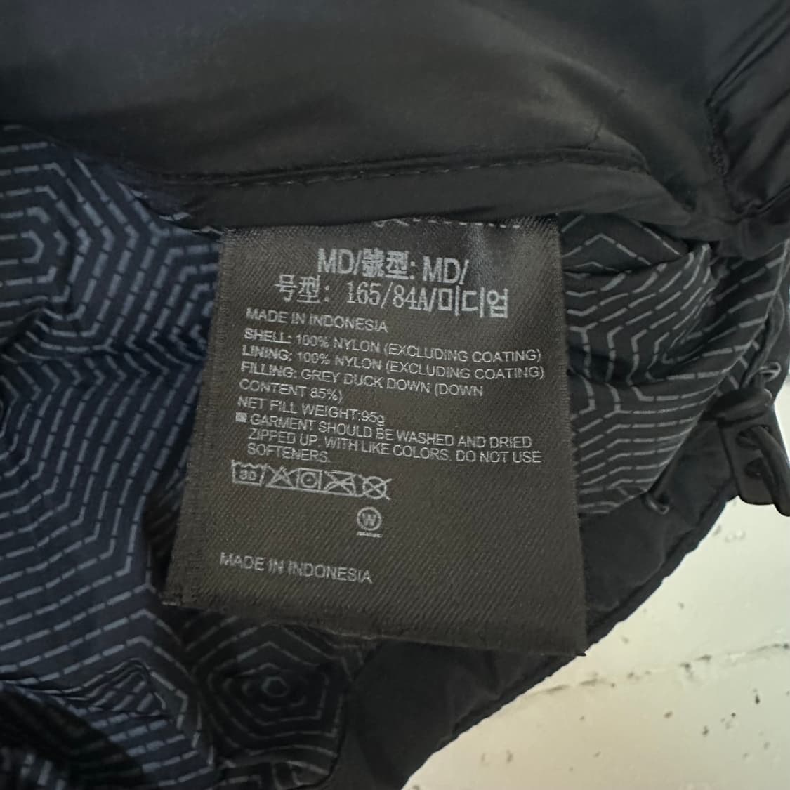 우먼M 언더아머 덕다운 패딩 조끼 상품이미지4