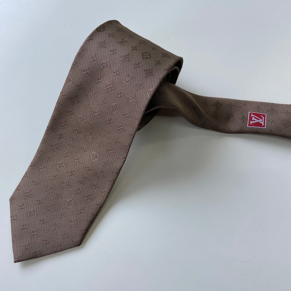 루이비통 (LOUIS VUITTON) 모노그램 정품 명품넥타이 7.8cm 상품이미지5