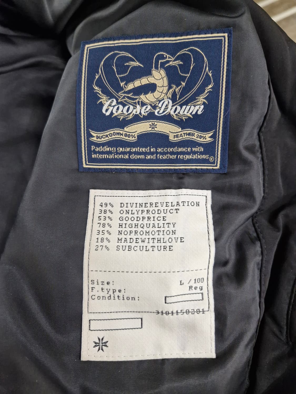 토니웩(TONYWACK)크루도 덕다운 롱패딩 코트 상품이미지9