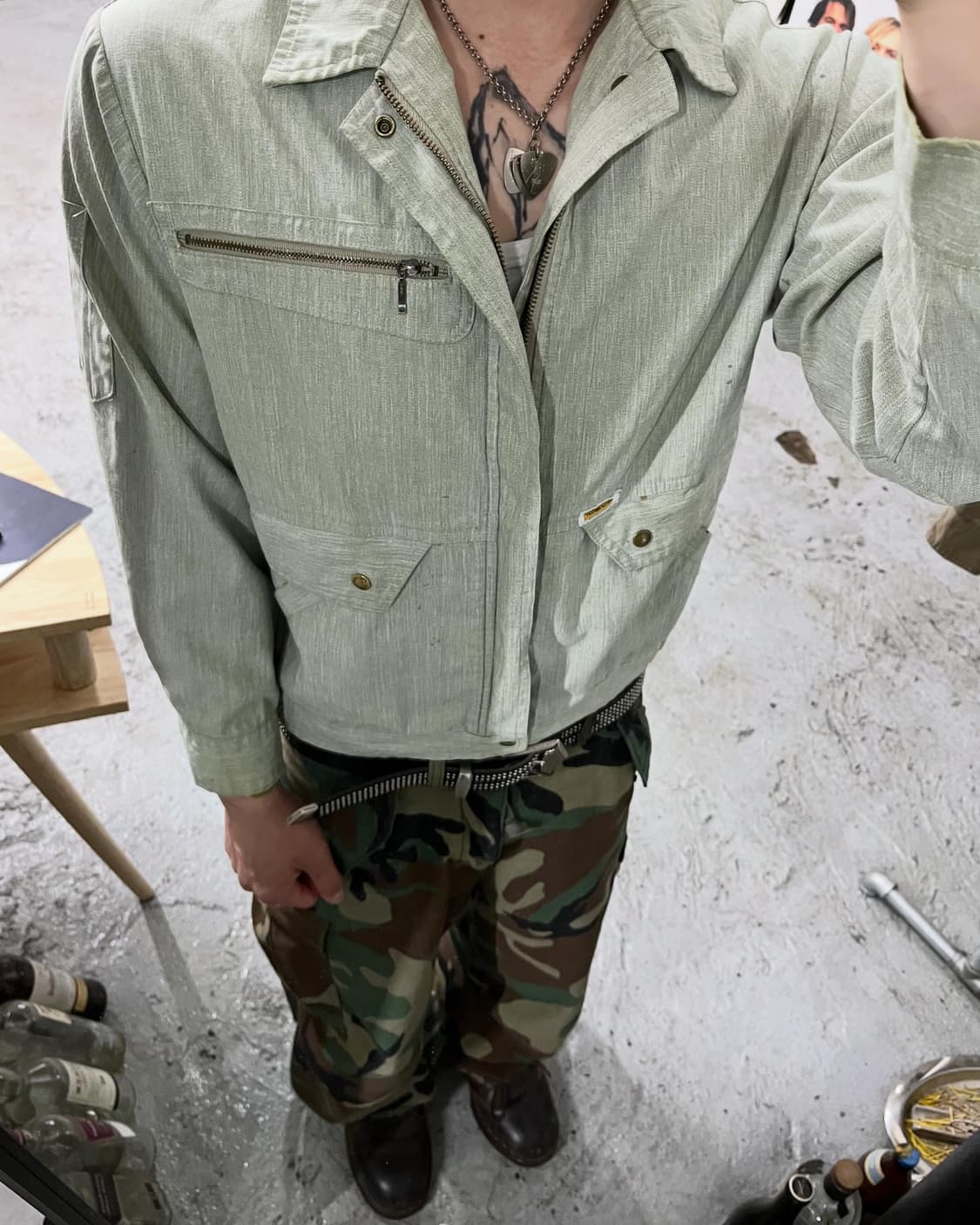 Top Shaleton dirty work jacket 상품이미지1