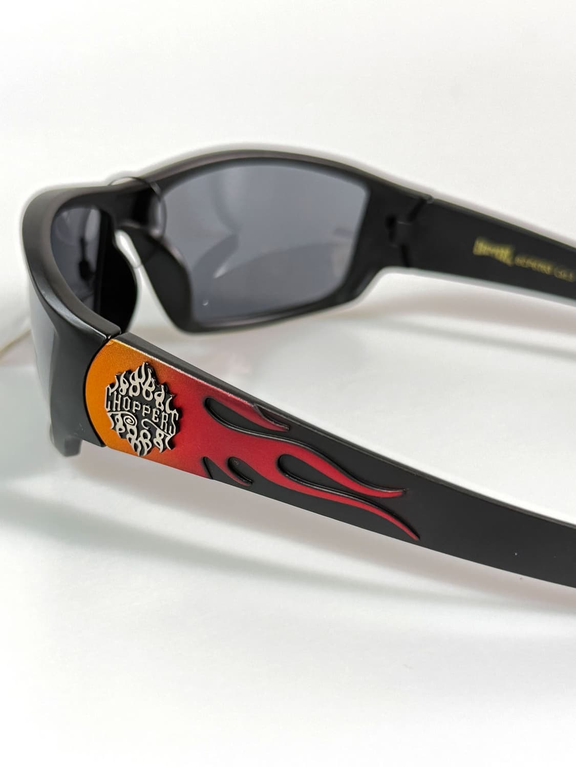 CHOPPERS 맷블랙 랩어라운드 스포티 바이커 빈티지 선글라스 상품이미지5