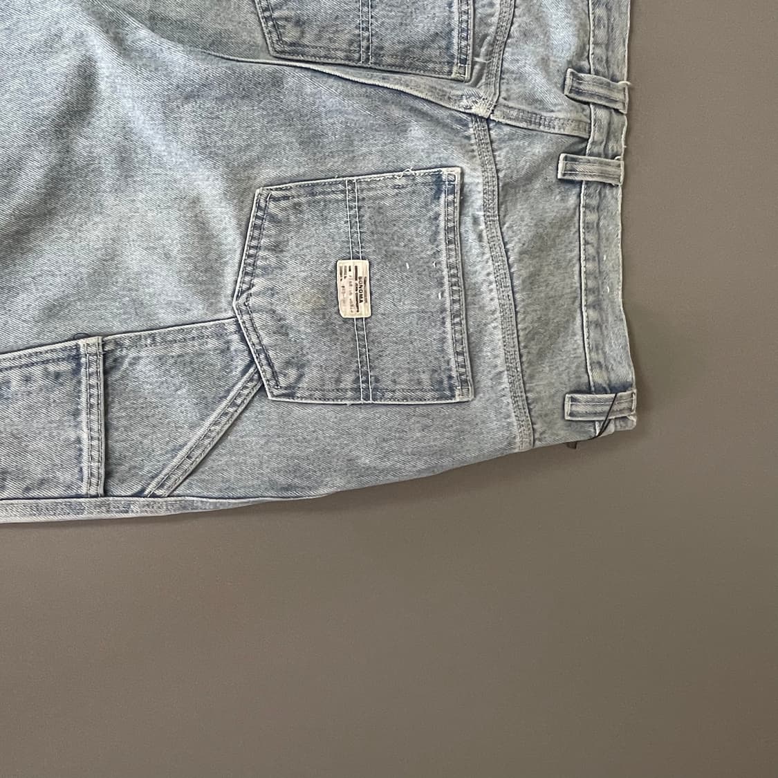 (36) 소노마 뒷 카펜더 포인트 연청 데님팬츠 상품이미지6