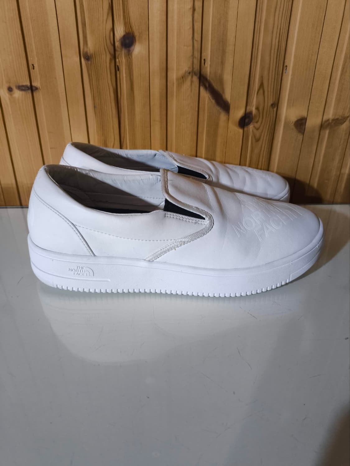 280mm 노스페이스 슬립온 화이트 상품이미지2