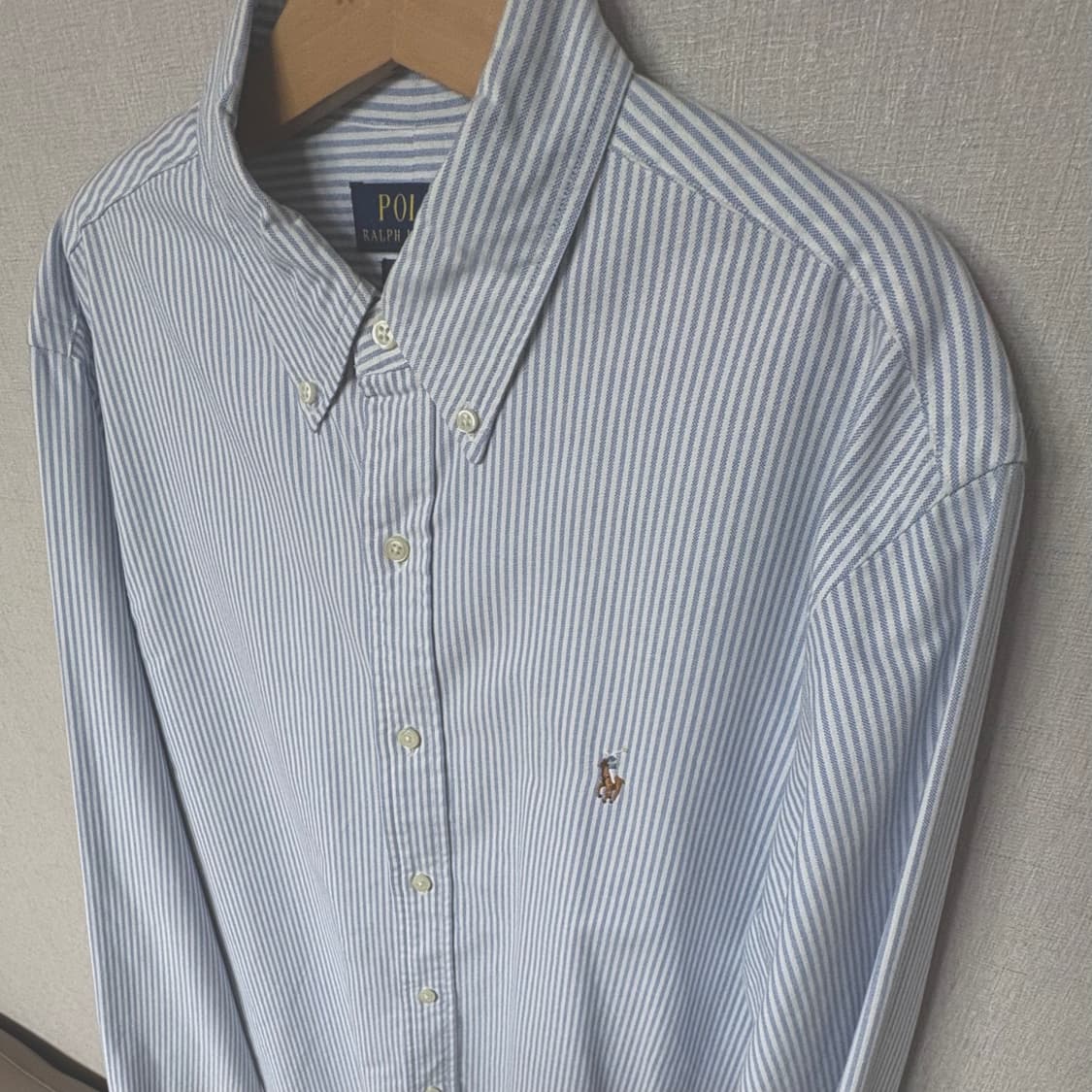 [L] POLO 스트라이프 옥스포드 셔츠 상품이미지2