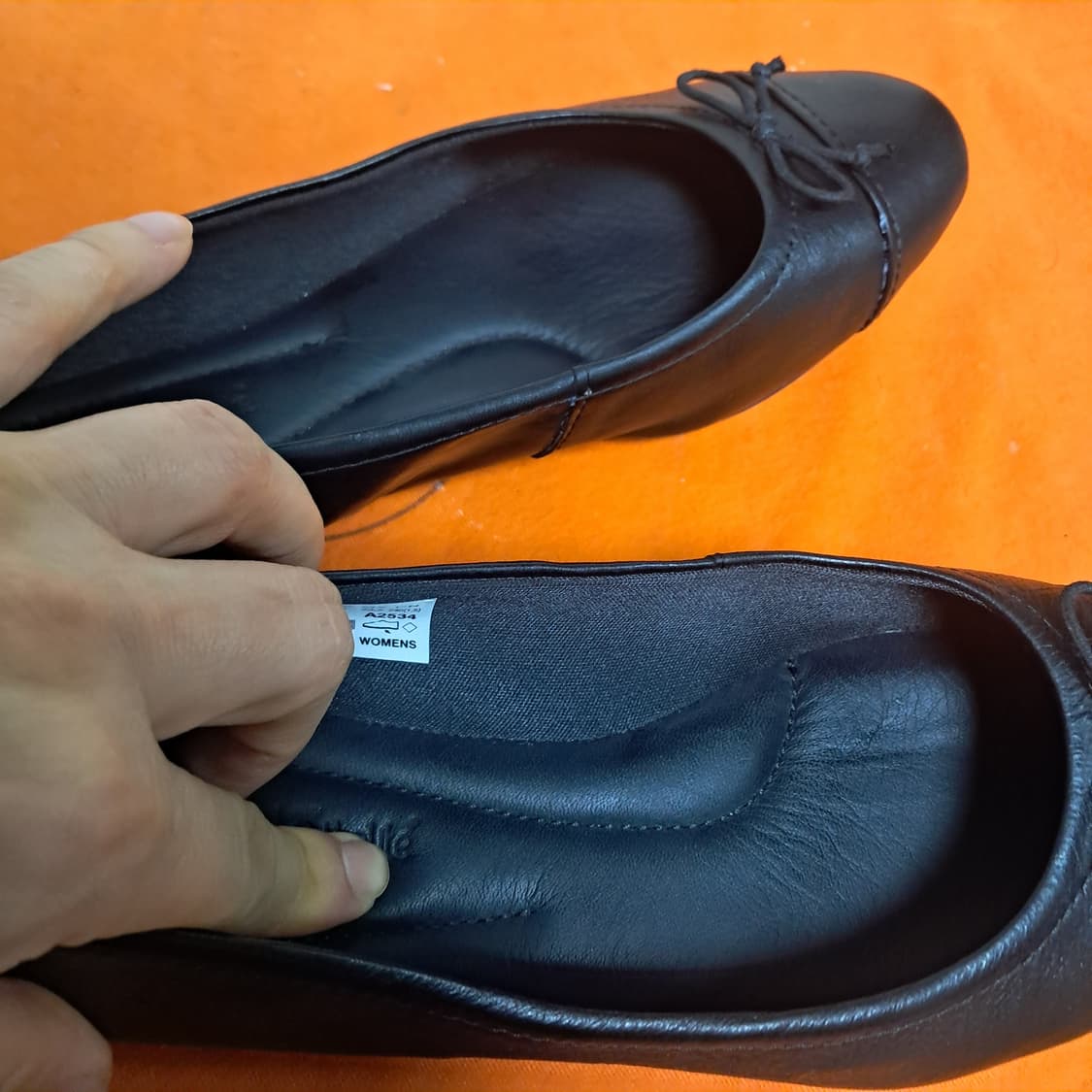 팀버랜드 가죽 플랫슈즈 단화240(상태최상) 상품이미지8