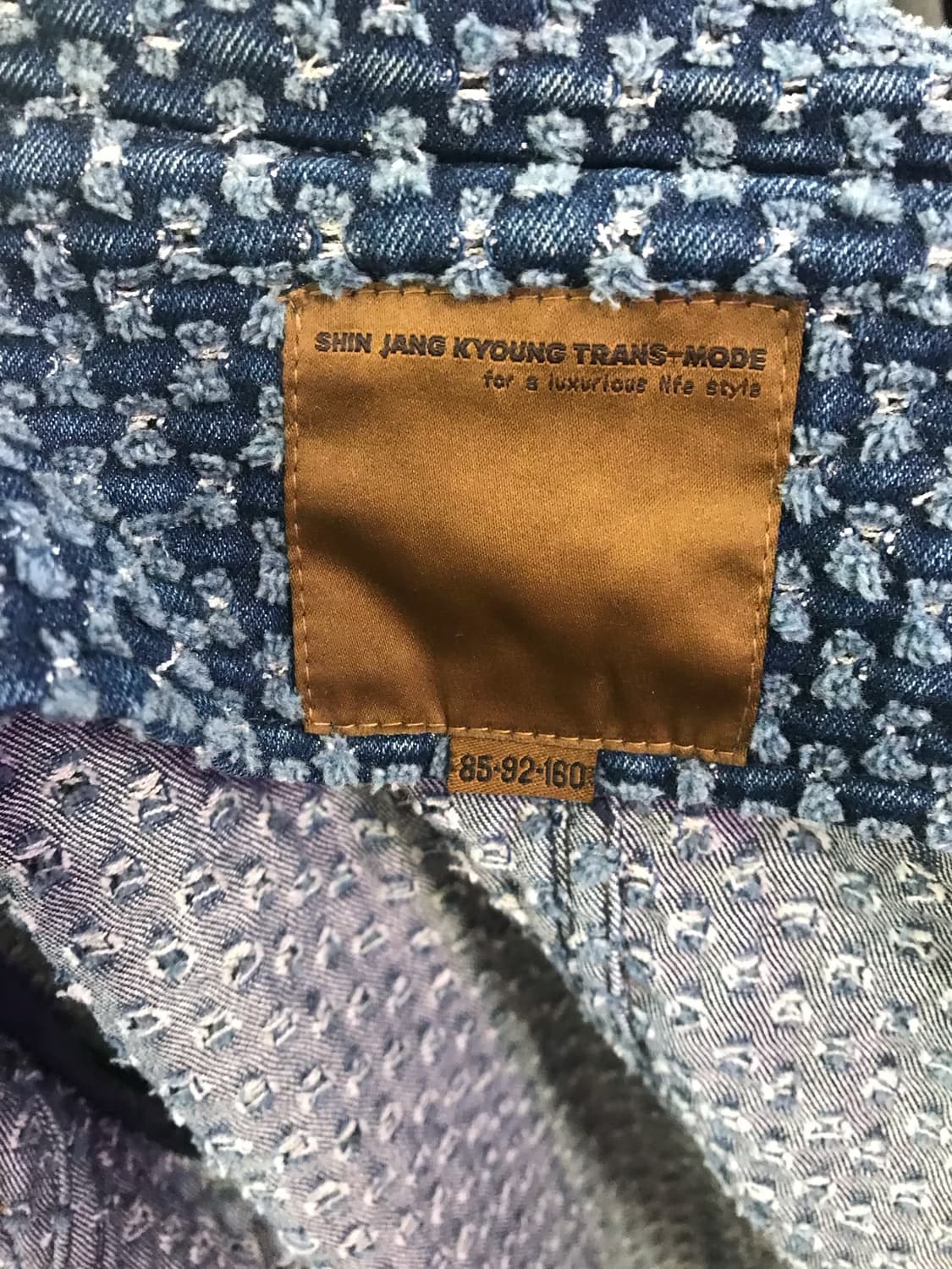 청 트위드 자켓 상품이미지6