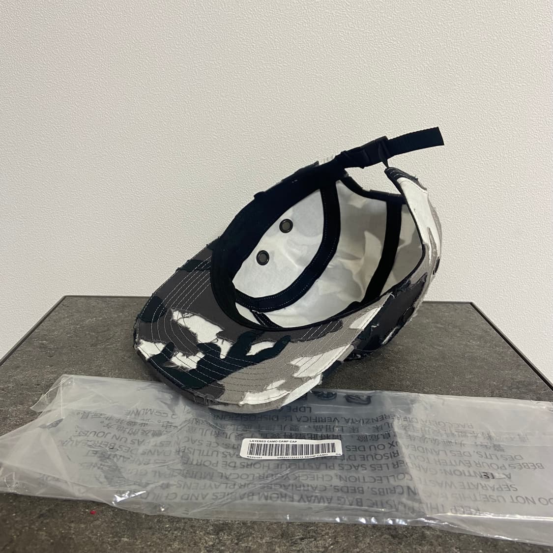 (OS) 슈프림 박스로고 캠프캡 모자 카모 상품이미지6