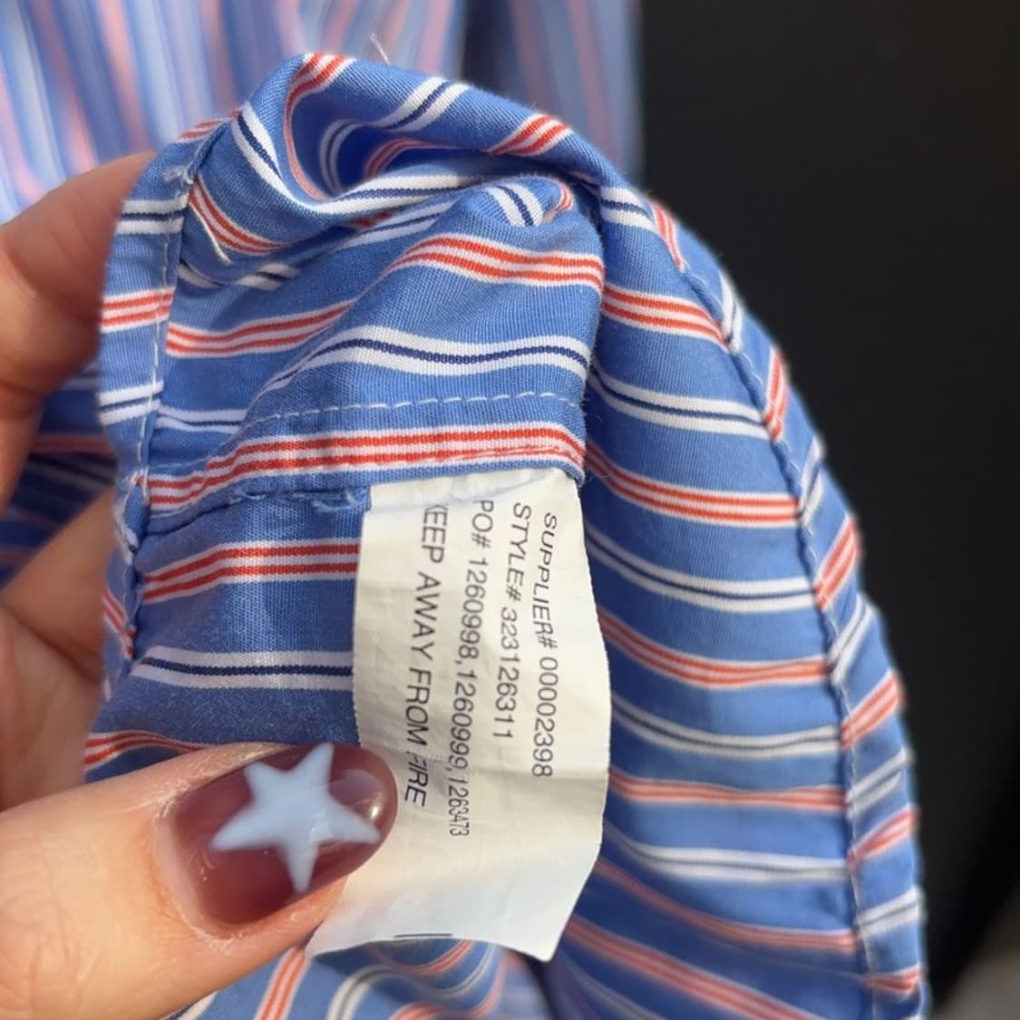 폴로 랄프로렌 멀티컬러 스트라이프 셔츠 95 P00022 상품이미지4