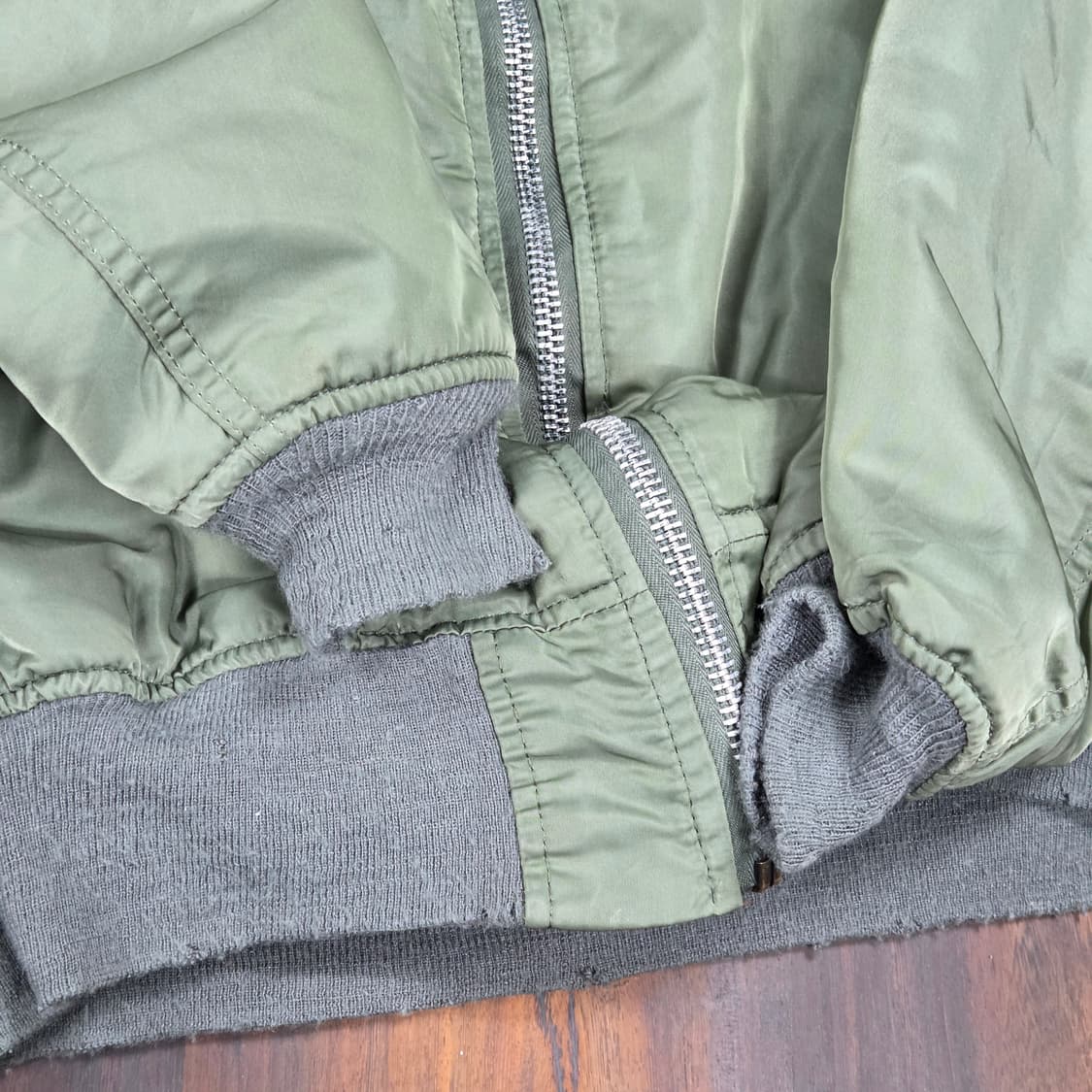 S.O/패치워크 커스텀 ma-1 상품이미지8