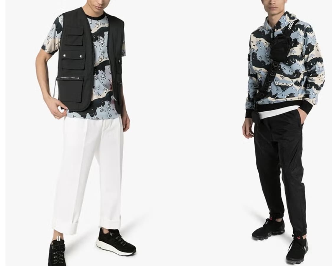 스톤아일랜드 데저트 카모 맨투맨 x (런던 Browns) 독점 콜라보 상품이미지8