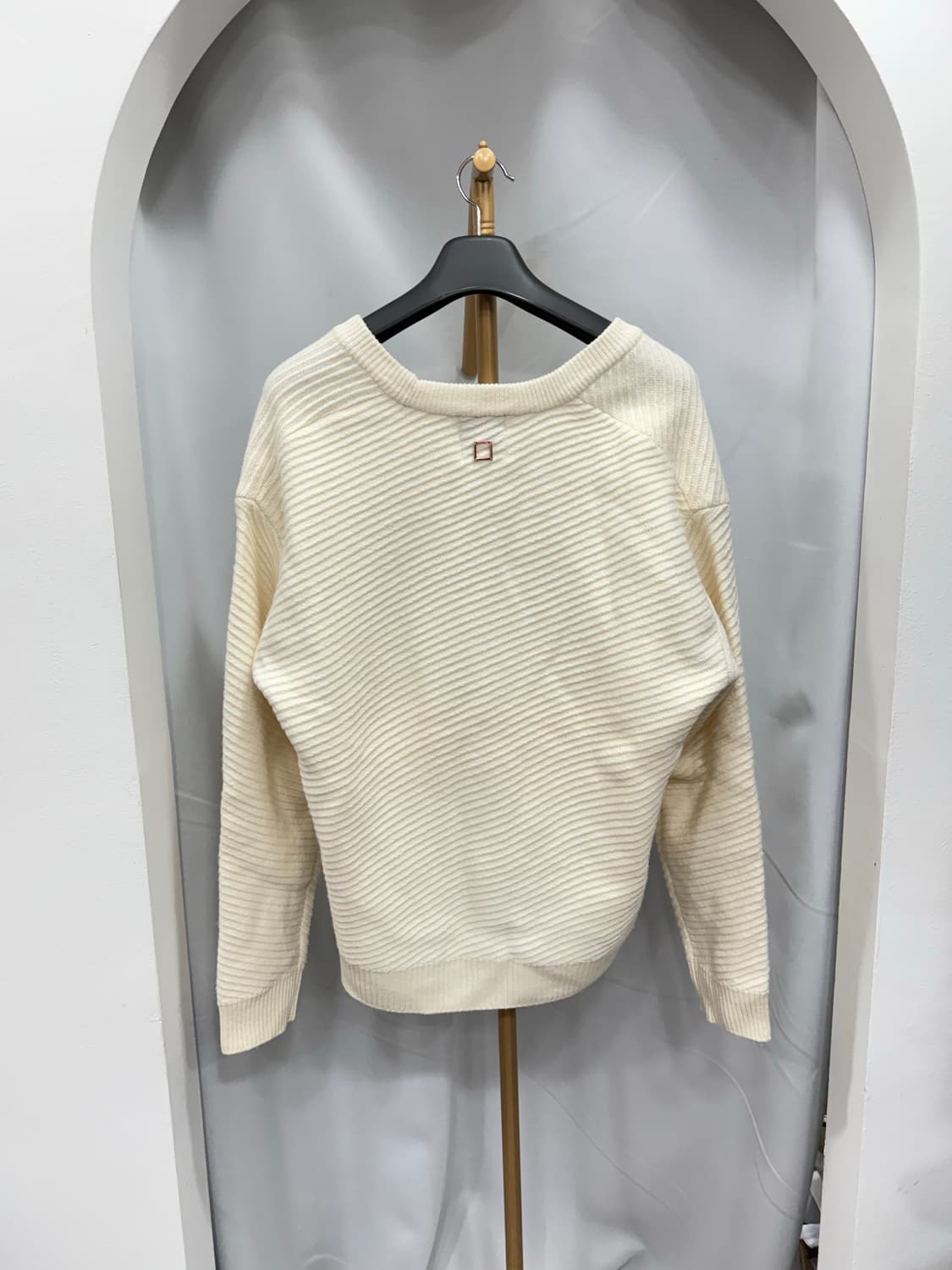 우영미 사선 가디건 48 상품이미지1