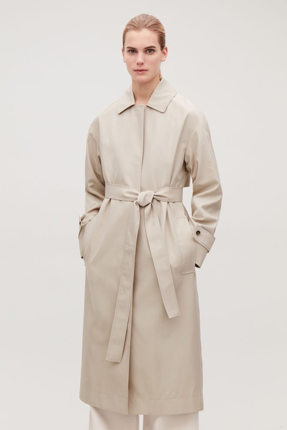 COS 오가닉 트렌치코트 상품이미지2