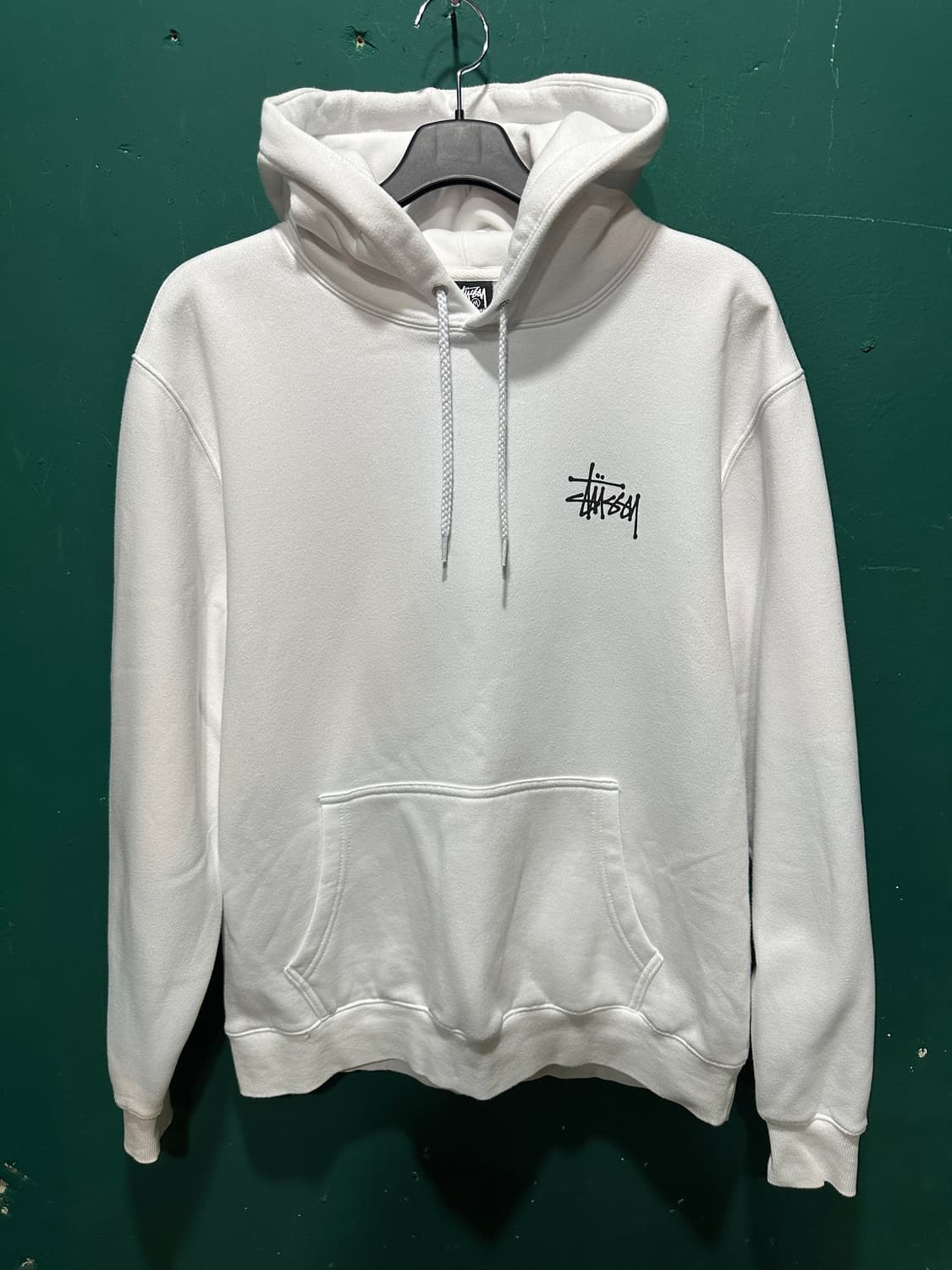 스투시 베이직 후드티 화이트 100-105 상품이미지1