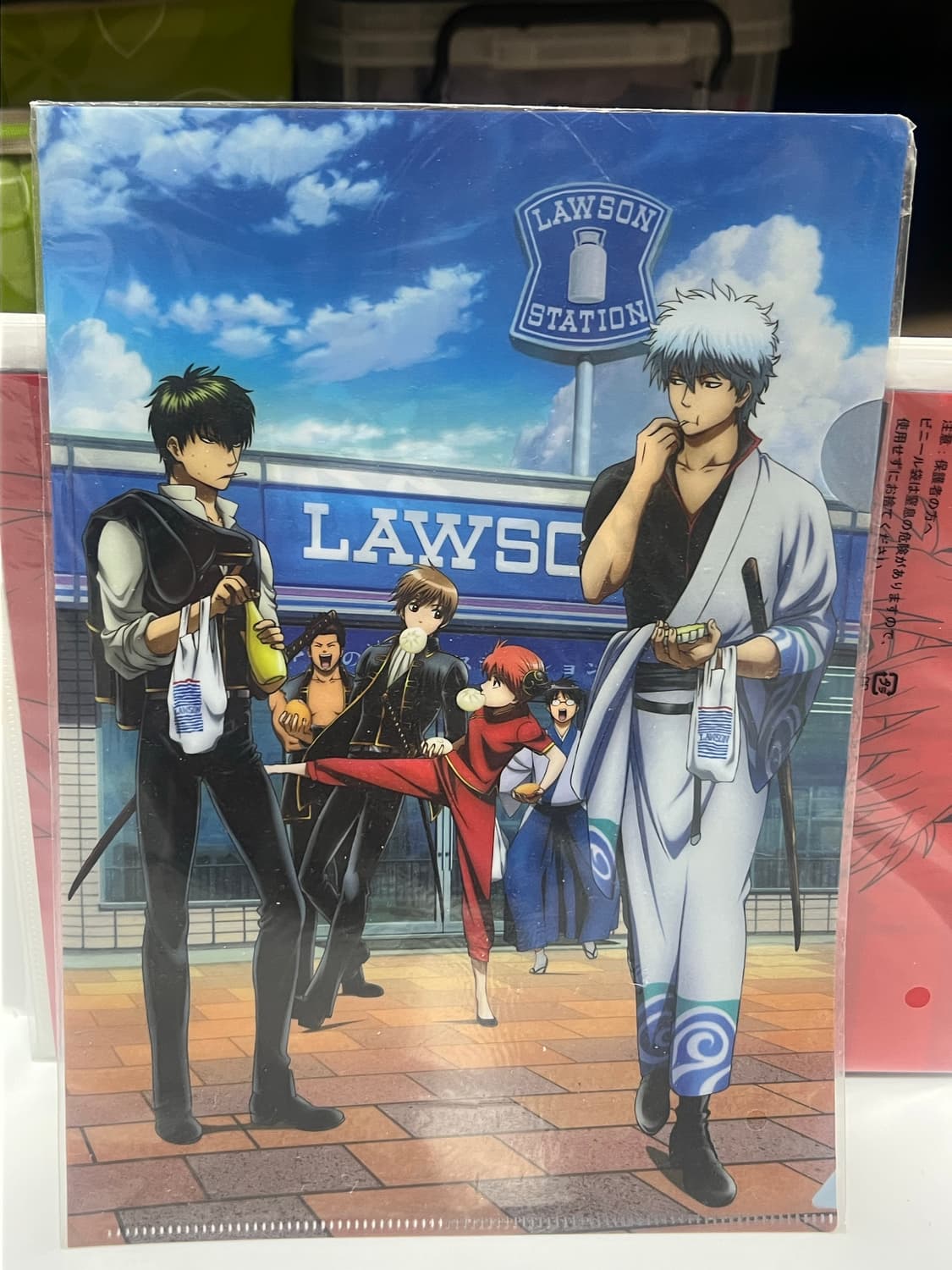 은혼 로손 콜라보 L자 파일 상품이미지1