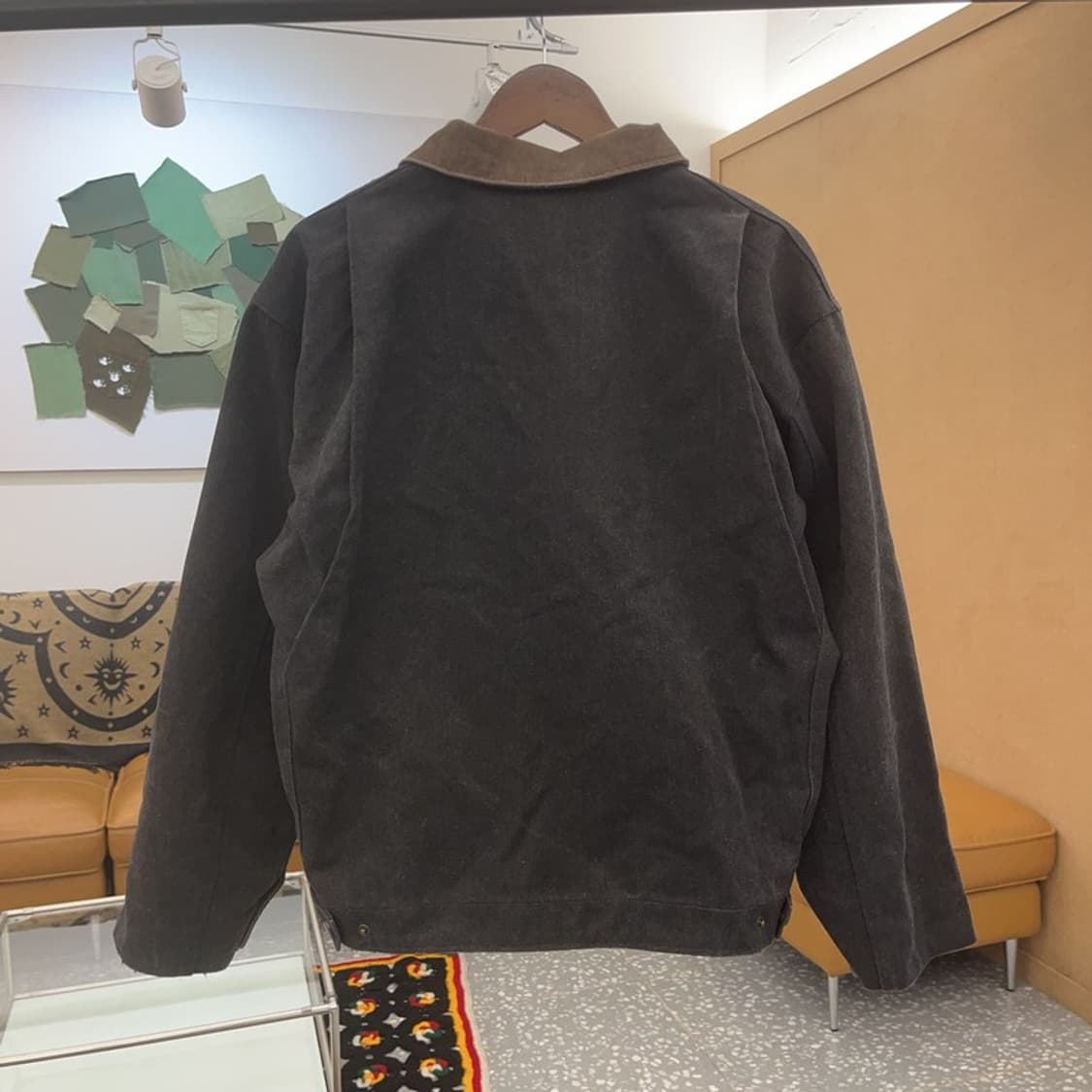 라퍼지스토어 빈티지 코듀로이 카라 데미지 워크 자켓 S C07484 상품이미지4