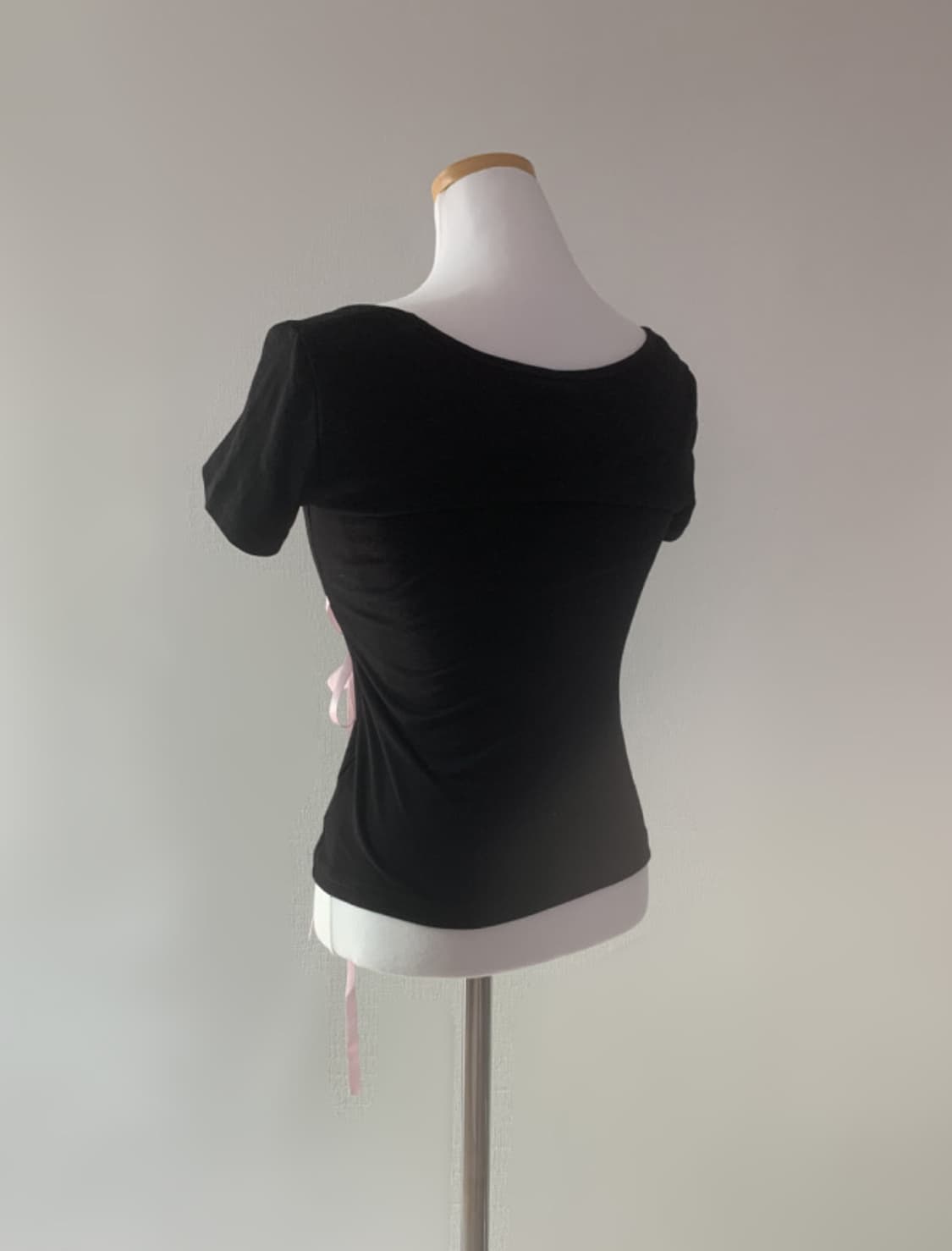 스젠 suzen TInifu Ribbon Lace Top 리본 레이스탑 상품이미지6