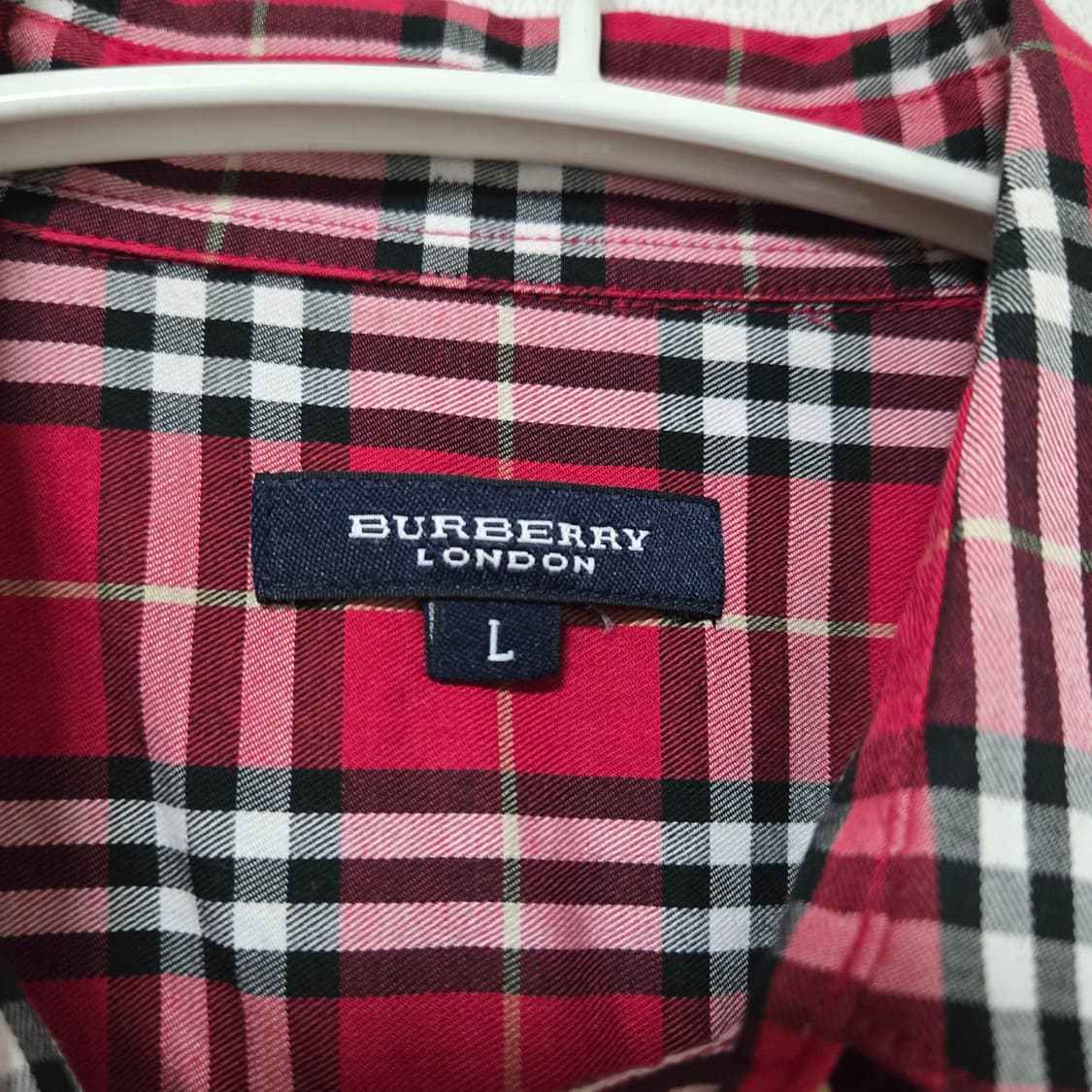 버버리 프릴 체크셔츠 / 여성 셔츠 / 여자 셔츠 상품이미지3