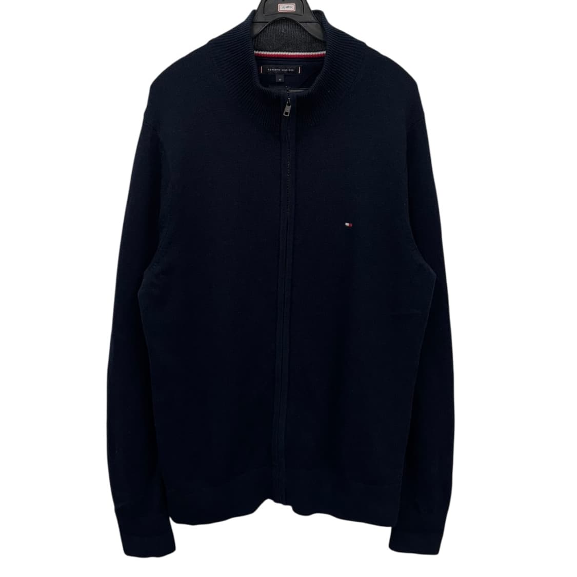 타미힐피거 울 니트 집업 상품이미지1