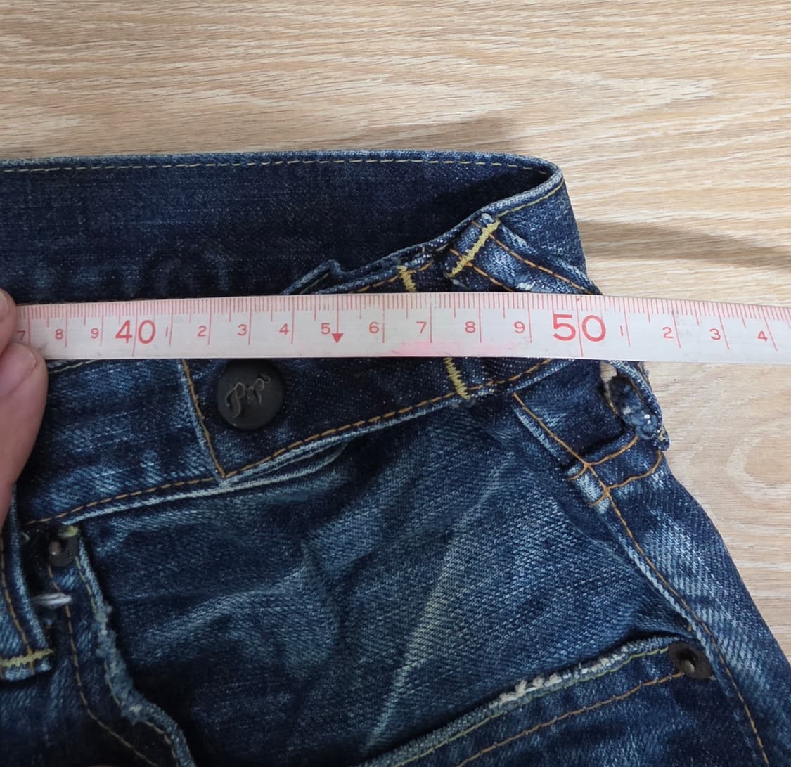 PRPS 빈티지 워싱 데님 42 상품이미지6