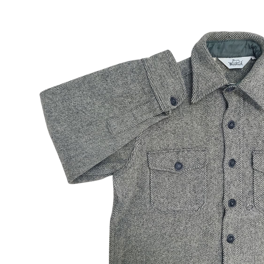 '90s Woolrich 클래식 헤링본 셔츠 상품이미지2