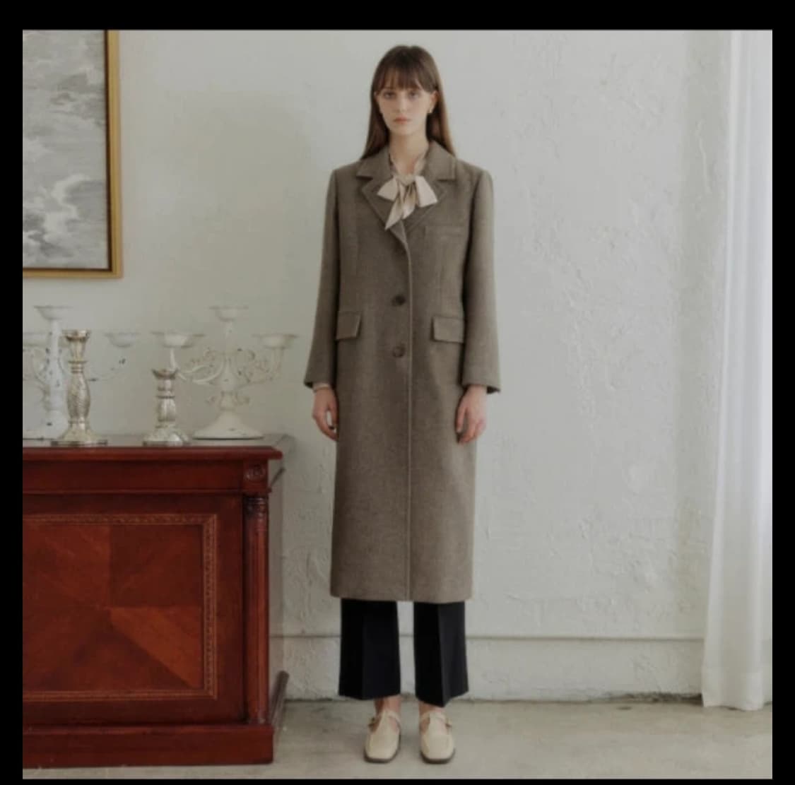 룩캐스트 소이 울 코트 상품이미지3