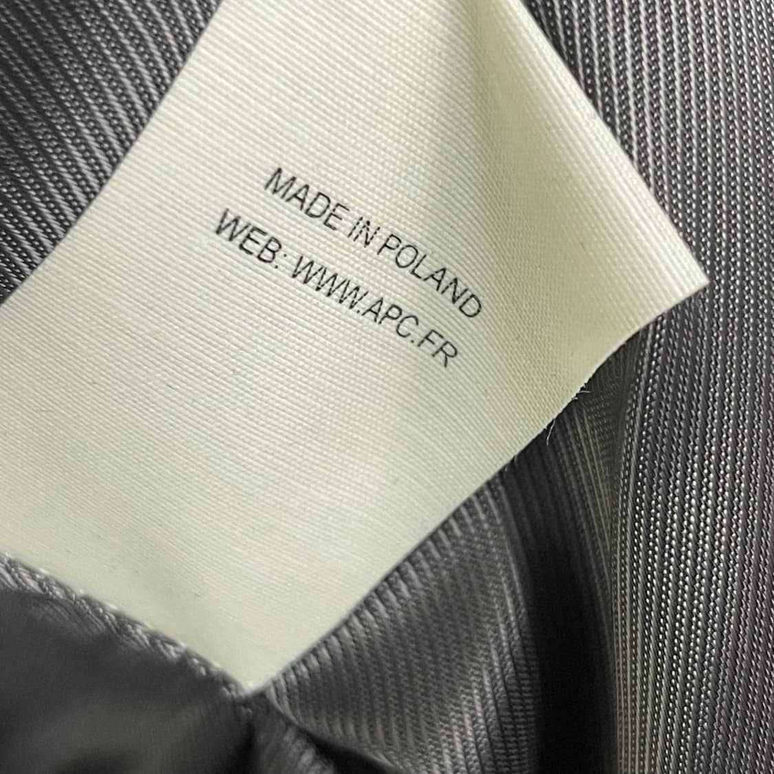 아페쎄 APC 울코트 105~110 Large 새제품 상품이미지6