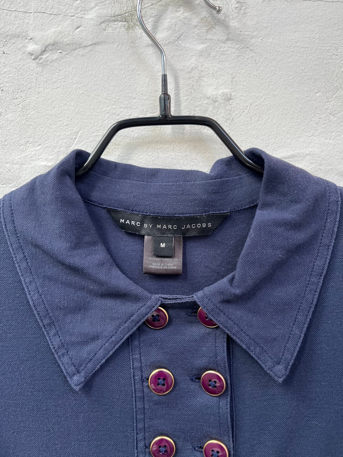 Marc by Marc Jacobs 마크제이콥스 반팔 카라티 블라우스 M 상품이미지2