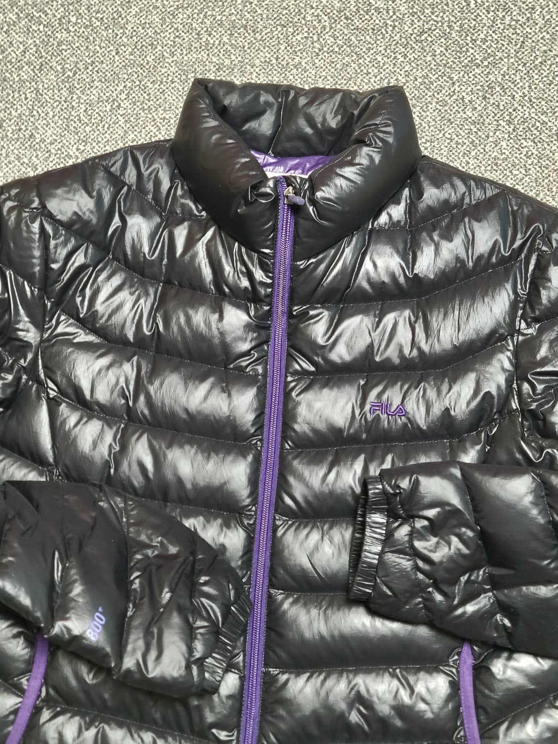 FILA 여성 800FP 구스다운 패딩 105 정사이즈 로   95-10 상품이미지2