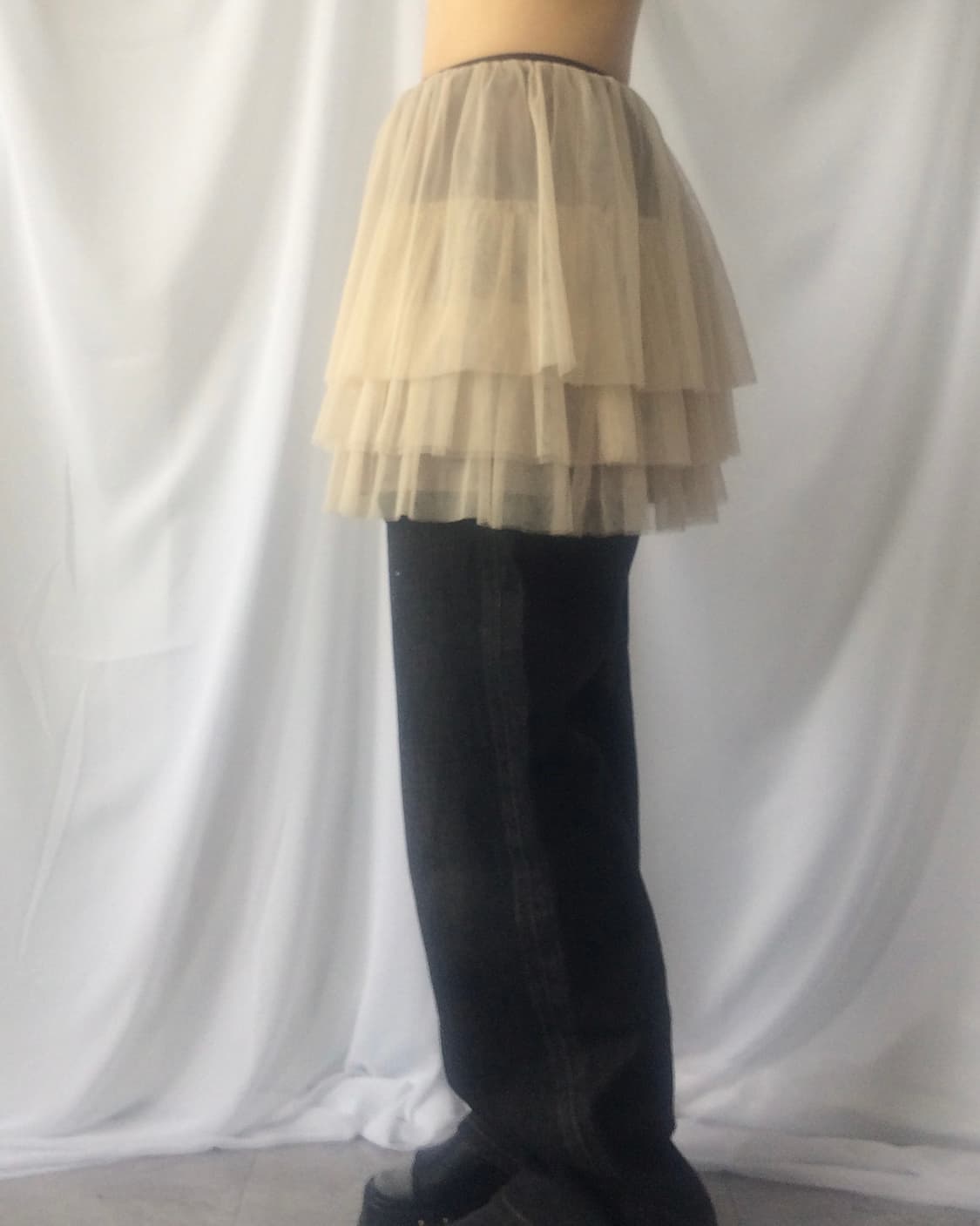 Lace layer mini skirt 상품이미지4