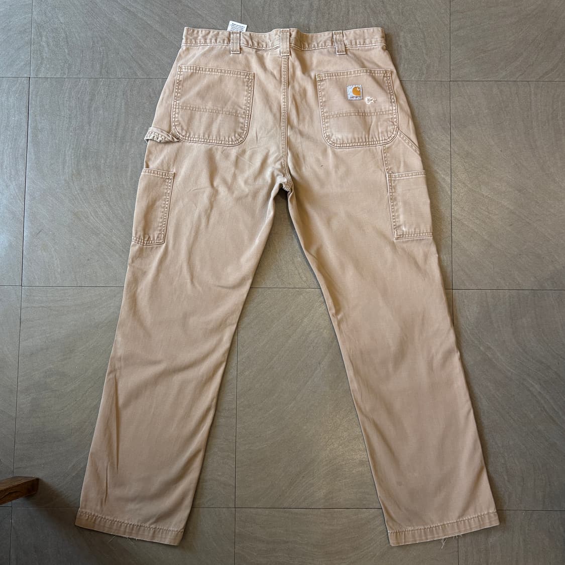 칼하트 오리지널 베이지 카펜터 팬츠 바지 상품이미지1