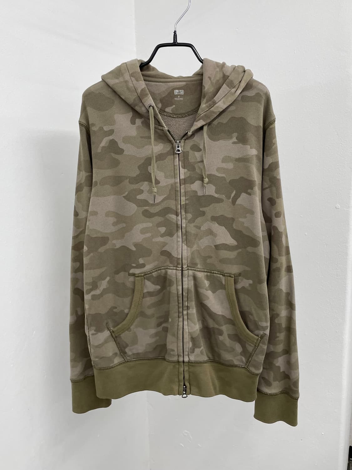 y2k 카모 2way 후드집업 상품이미지4