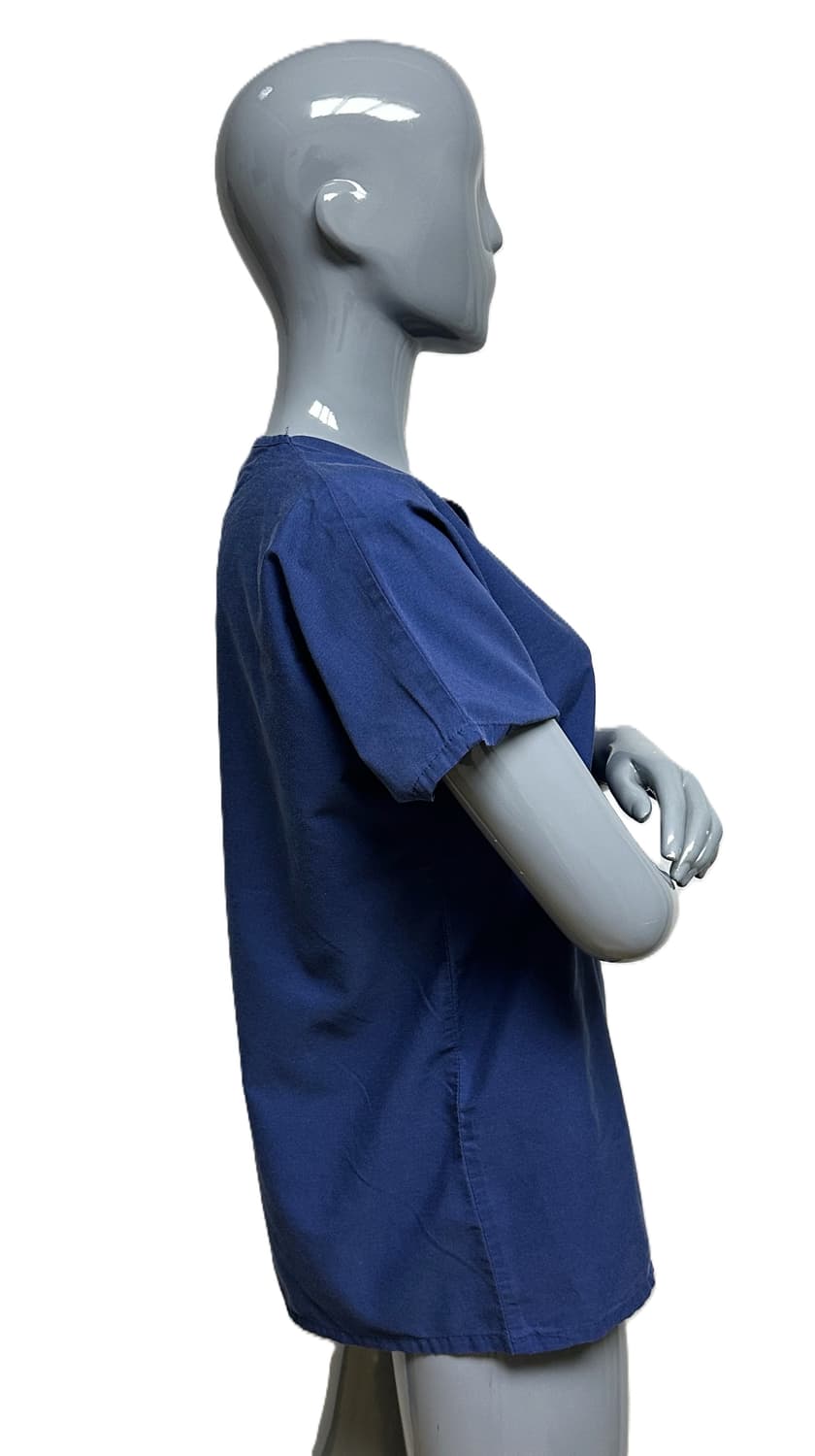 미국 미군 여군용 수술복 간호사 군의관 브이넥 반팔 티셔츠 (S) 상품이미지4