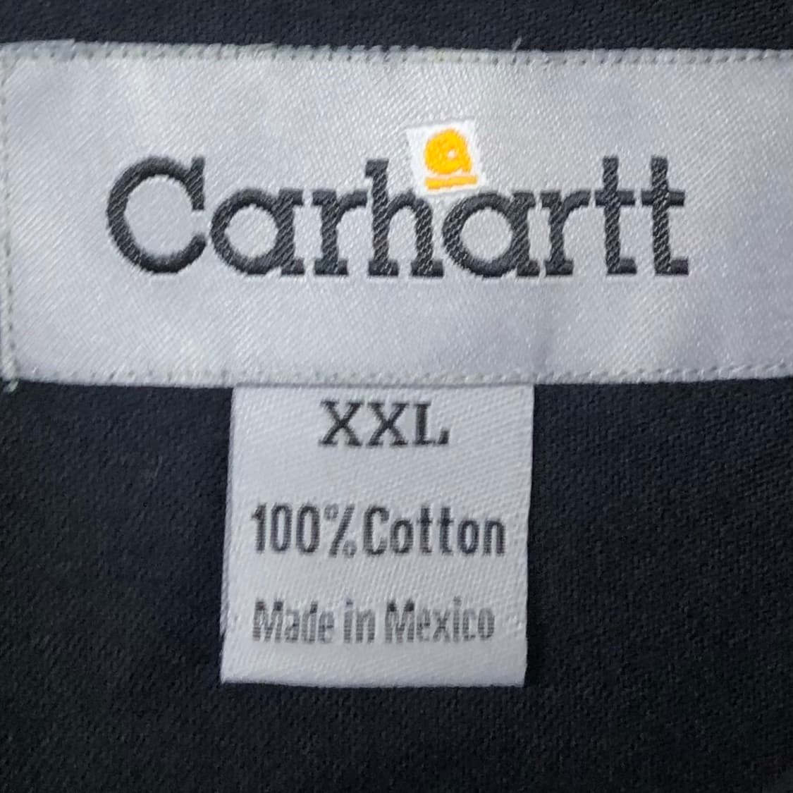 Xxl 칼하트 블랙 데님 워크 셔츠 상품이미지3