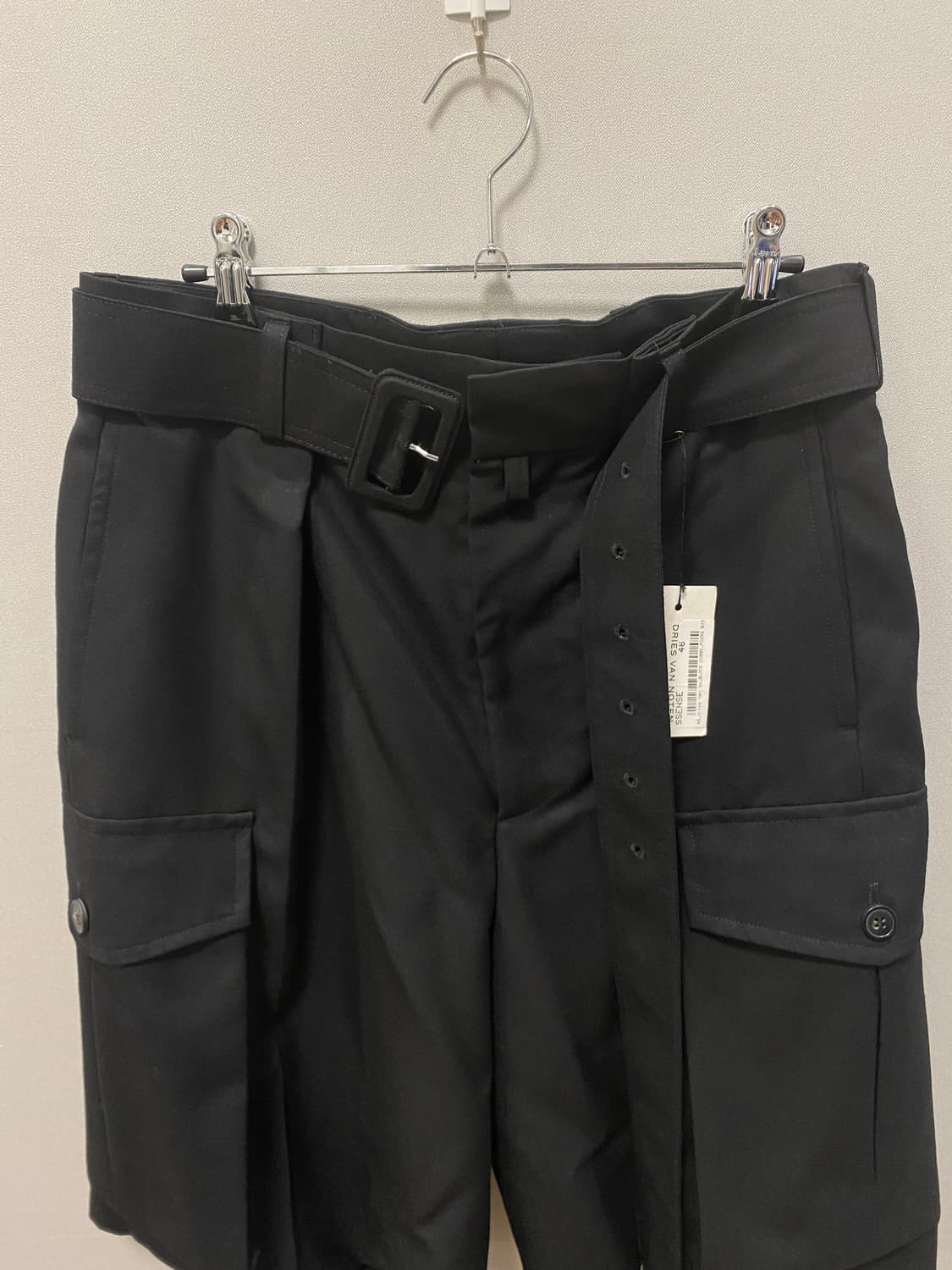 드리스반노튼 벨티드 반바지 46size 새상품 상품이미지2