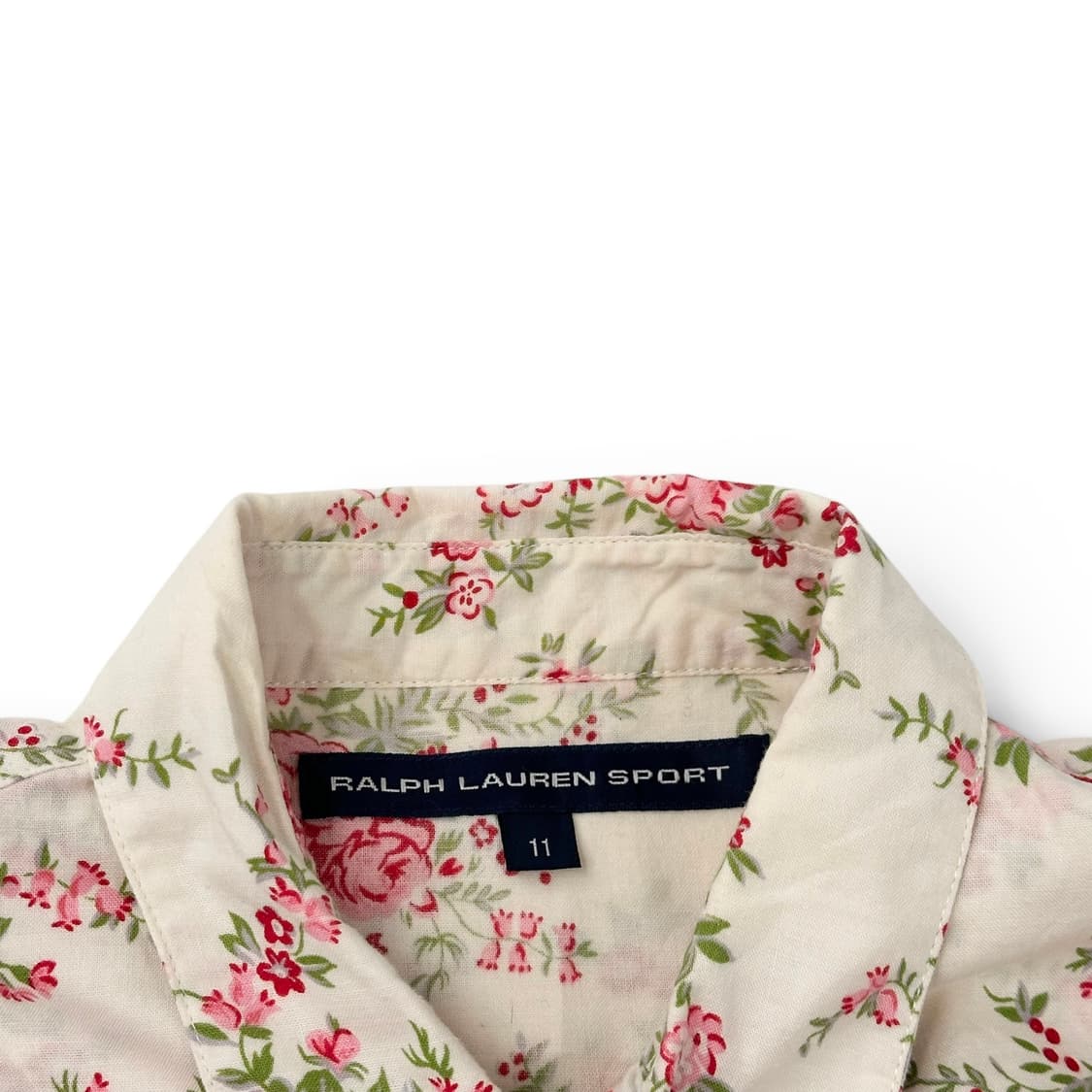 Polo, Ivory Rose Pattern Western Shirt 상품이미지7