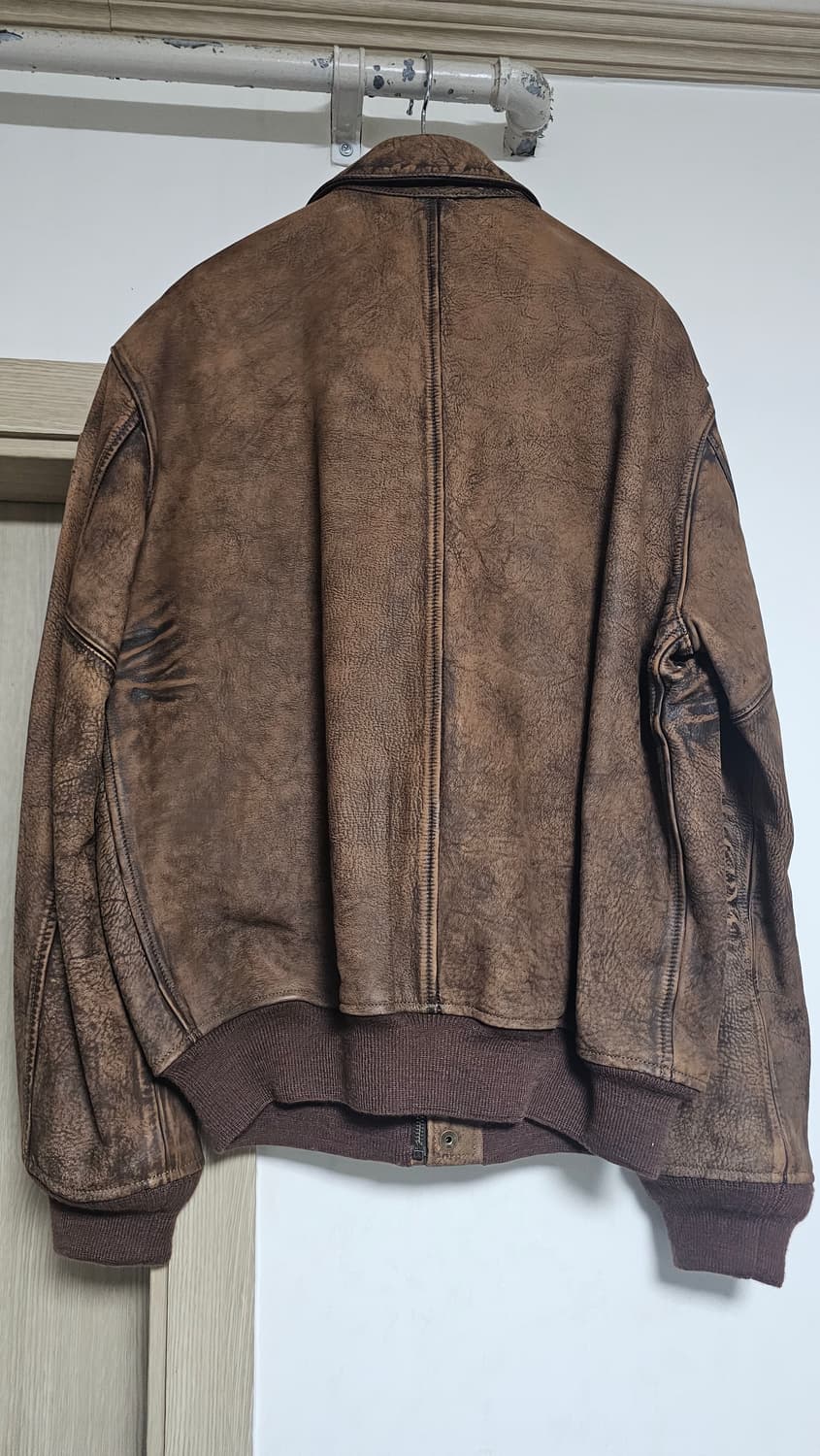 폴로 a-2 플라잉타이거 가죽 자켓 L 판매합니다 상품이미지2