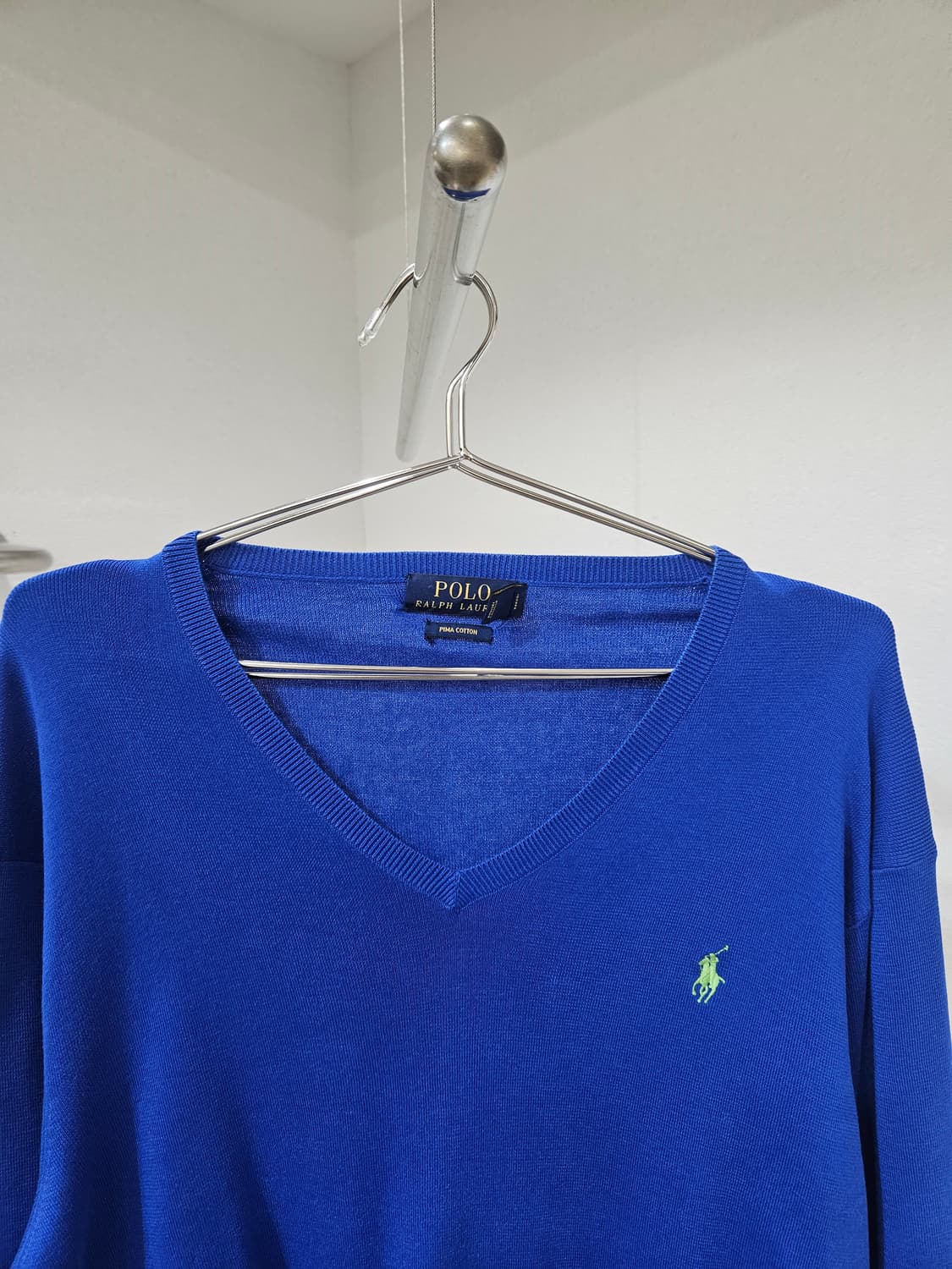 폴로랄프로렌 브이넥 코튼 니트 상품이미지2