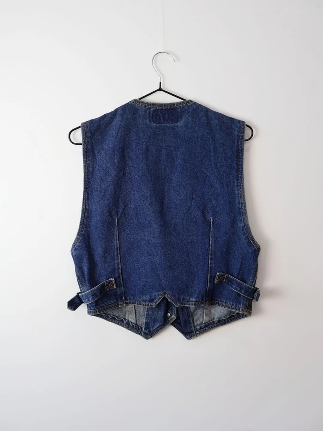 90s Satisfaction Denim Vest 상품이미지4