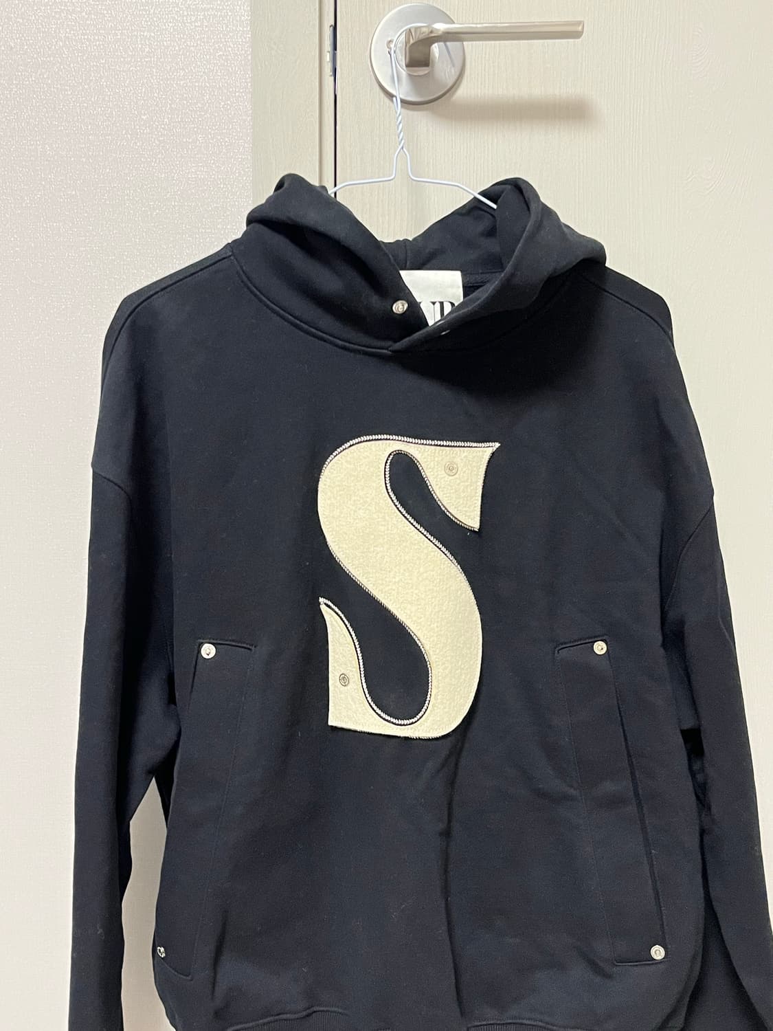 세터후드티 블랙 s 상품이미지1